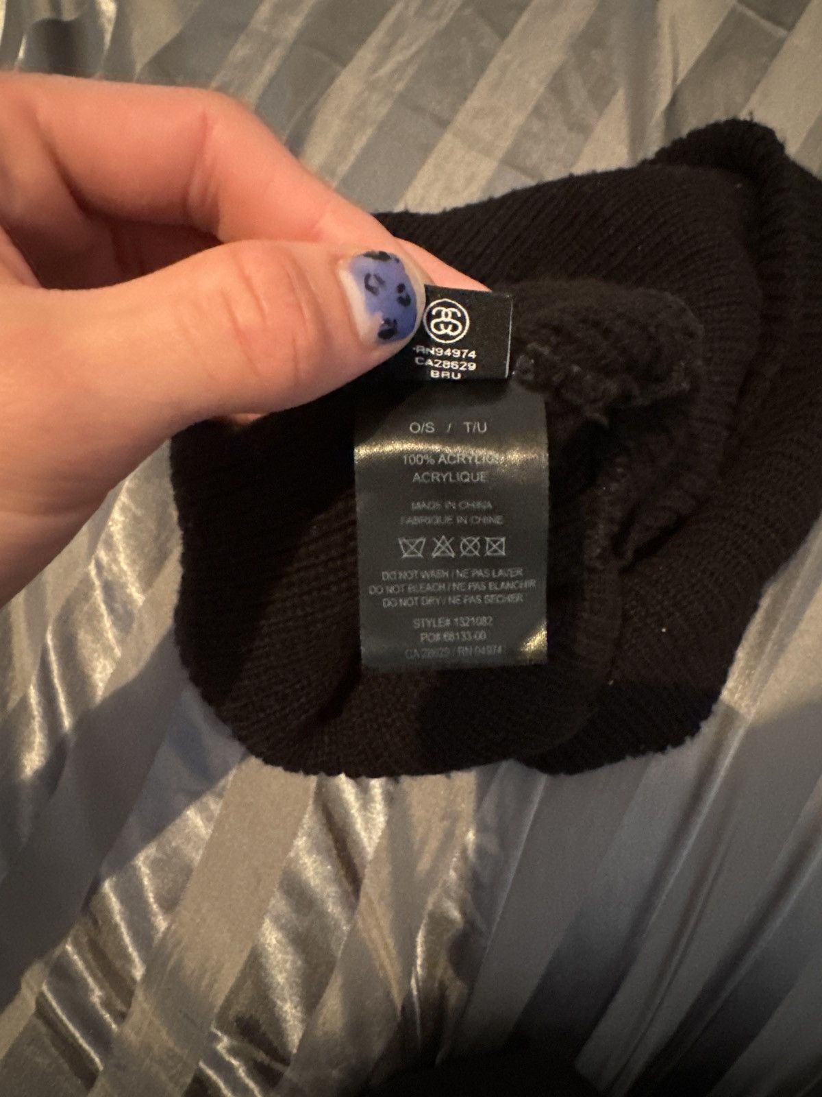 Stussy Black Stussy Balaclava Size ONE SIZE - 3 Thumbnail