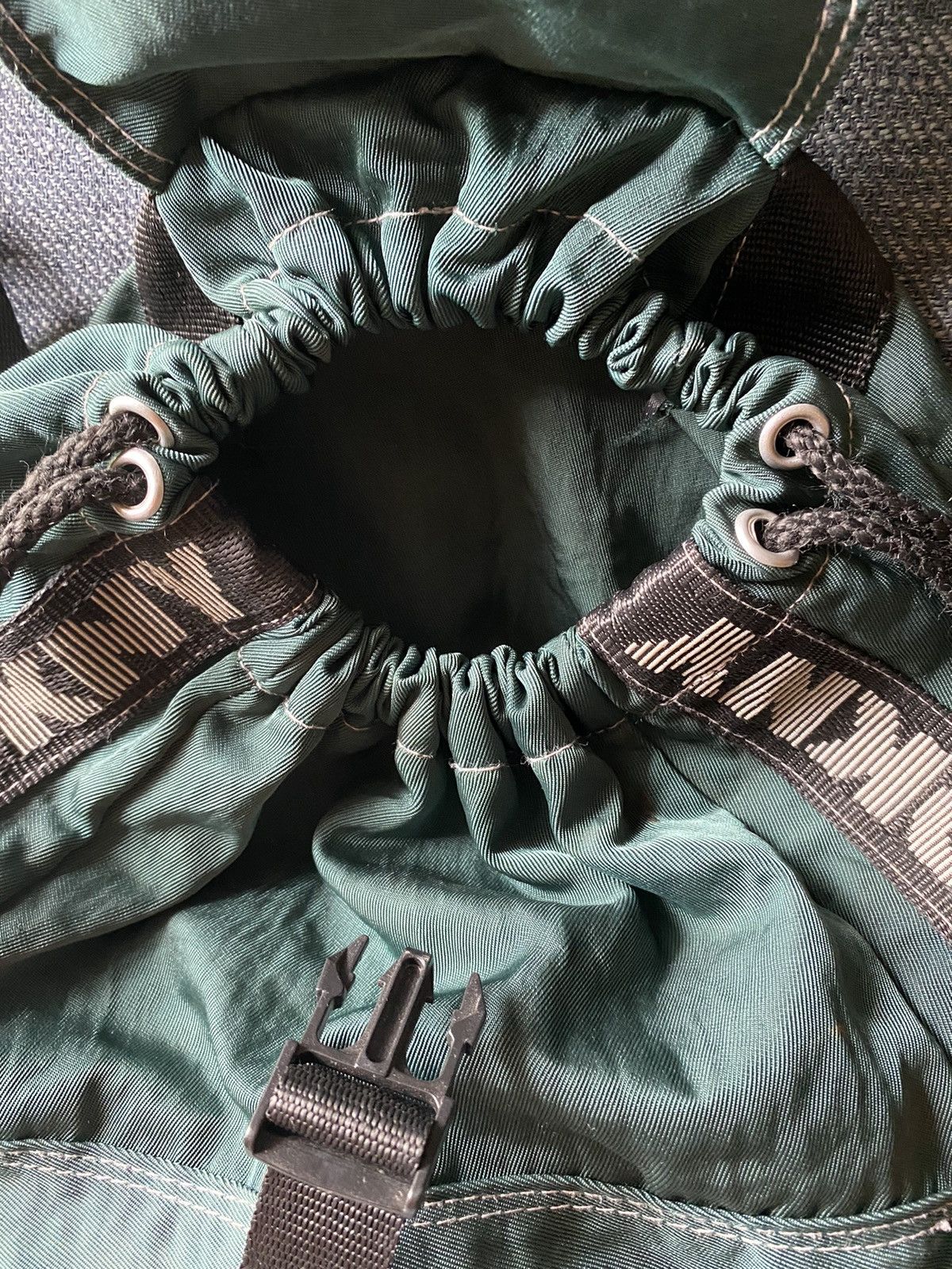 DKNY × Designer DKNY Forest Green Nylon Backpack Size ONE SIZE - 5 Thumbnail