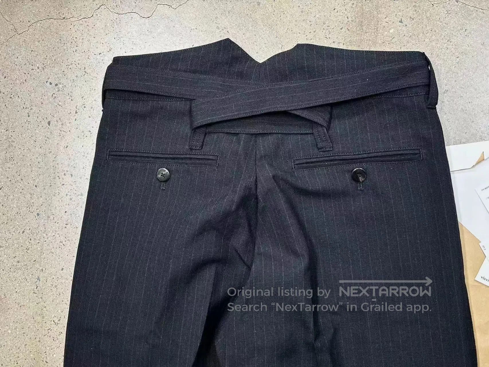 Visvim Visvim 17AW Hakama Wool Striped Pants. Size US 26 / EU 42 - 4 Thumbnail