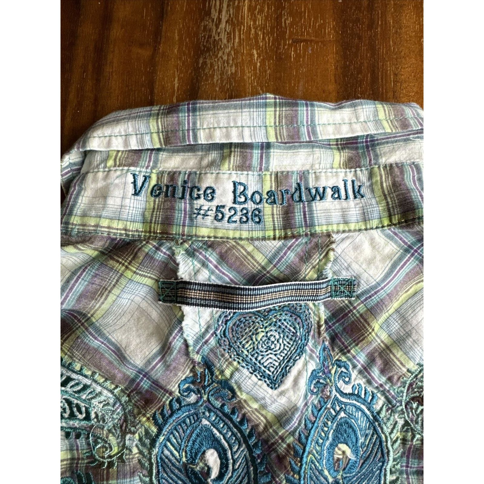 Johnny Was Johny Was 3J Workshop Women’s Plaid Embroidered Shirt Venice Size S / US 4 / IT 40 - 15 Thumbnail
