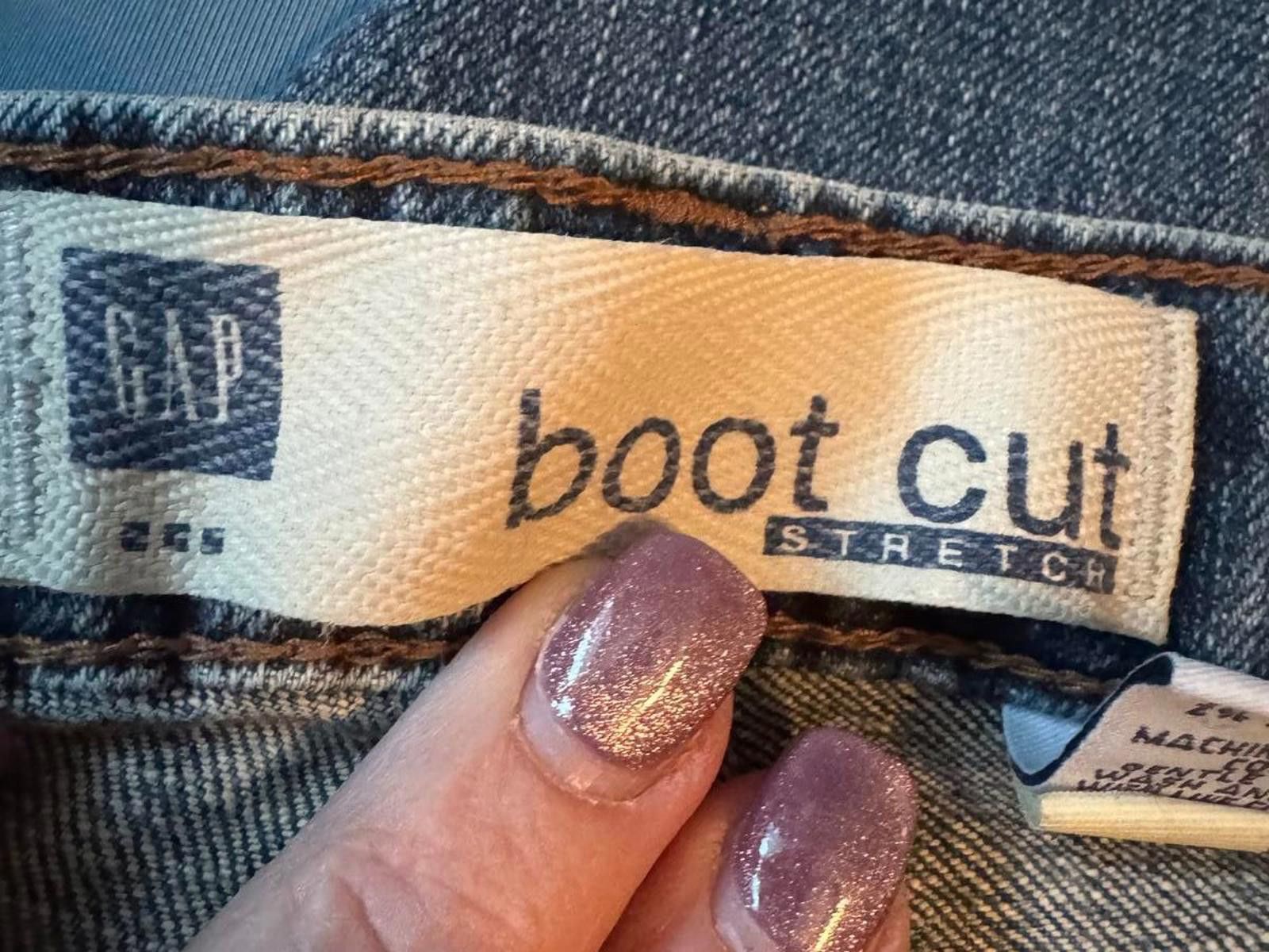 Gap GAP Boot Cut Stretch Jeans Size 10A Size 32" / US 10 / IT 46 - 4 Thumbnail