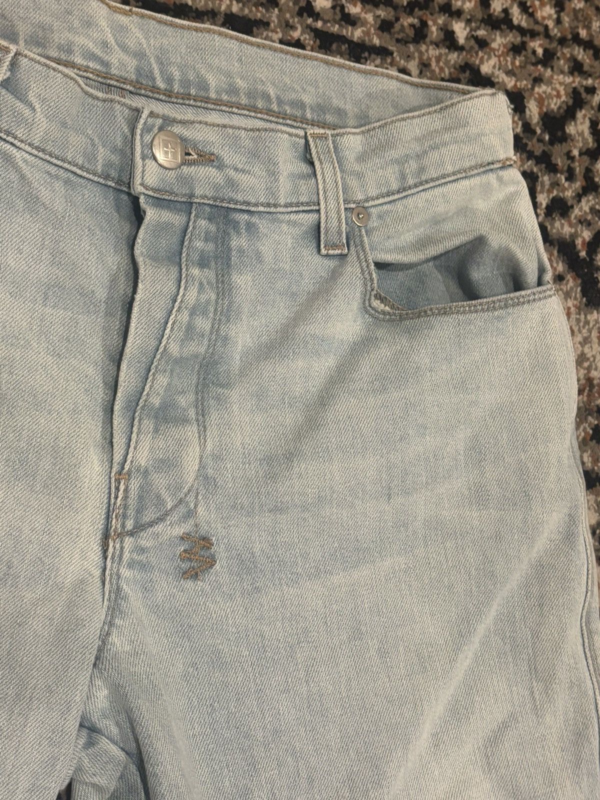Ksubi Ksubi Heavy Metal Van Winkle Slim Straight Jeans 36 × 32 Size US 36 / EU 52 - 8 Thumbnail