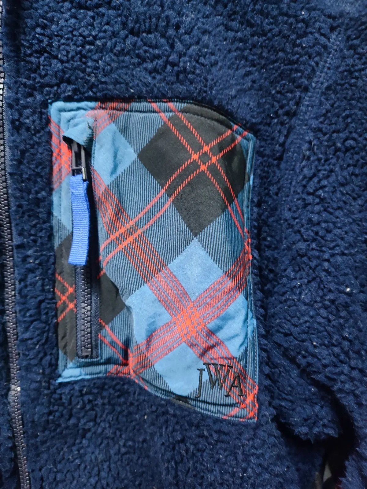 JW Anderson × Uniqlo JW Anderson x Uniqlo Fleece Zip Jacket (Navy) Size US M / EU 48-50 / 2 - 3 Thumbnail