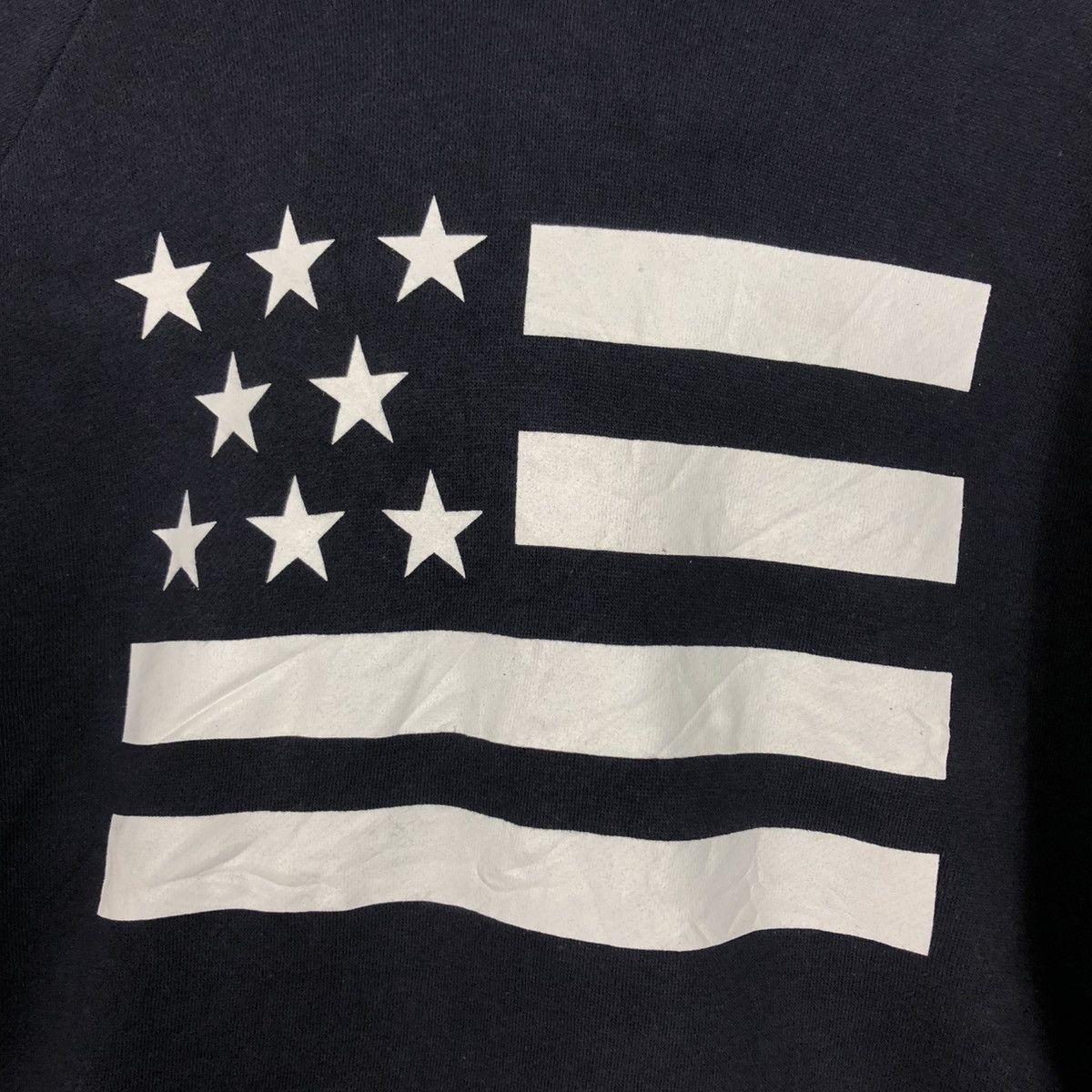 Vintage 🔥VINTAGE HOODIE PULL OVER ONEITA USA FLAG BIG LOGO Size US M / EU 48-50 / 2 - 17 Thumbnail