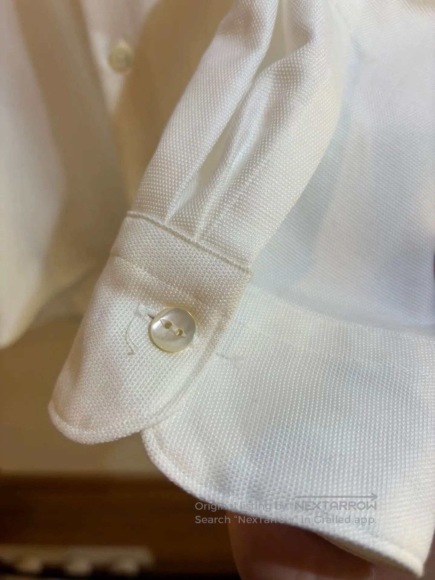 M.Nii Men's Brapue Italian Arc Collar Shirt. Size US M / EU 48-50 / 2 - 6 Thumbnail