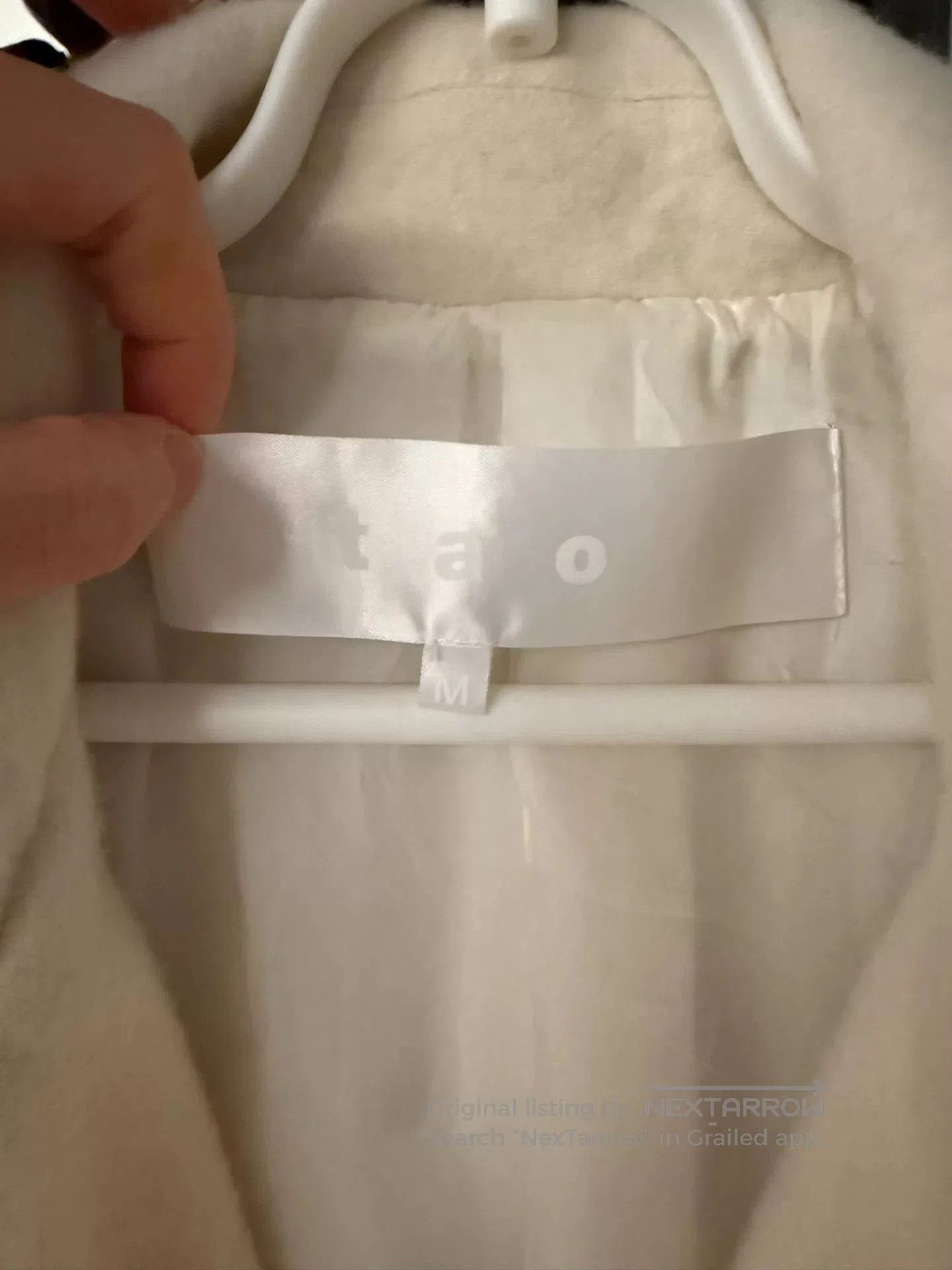 Comme des Garcons Comme des Garçons TAO White Wool Coat. Size US M / EU 48-50 / 2 - 6 Thumbnail