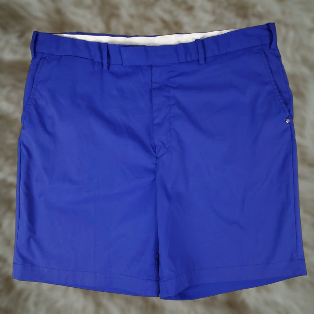 Ralph Lauren Ralph Lauren Shorts Mens 40 Blue Chino Flat Front Casual Golf Shorts with Pockets Modern American Classic Preppy Mens Blue Chino Flat Front 40 Size US 40 / EU 56 - 1 Thumbnail