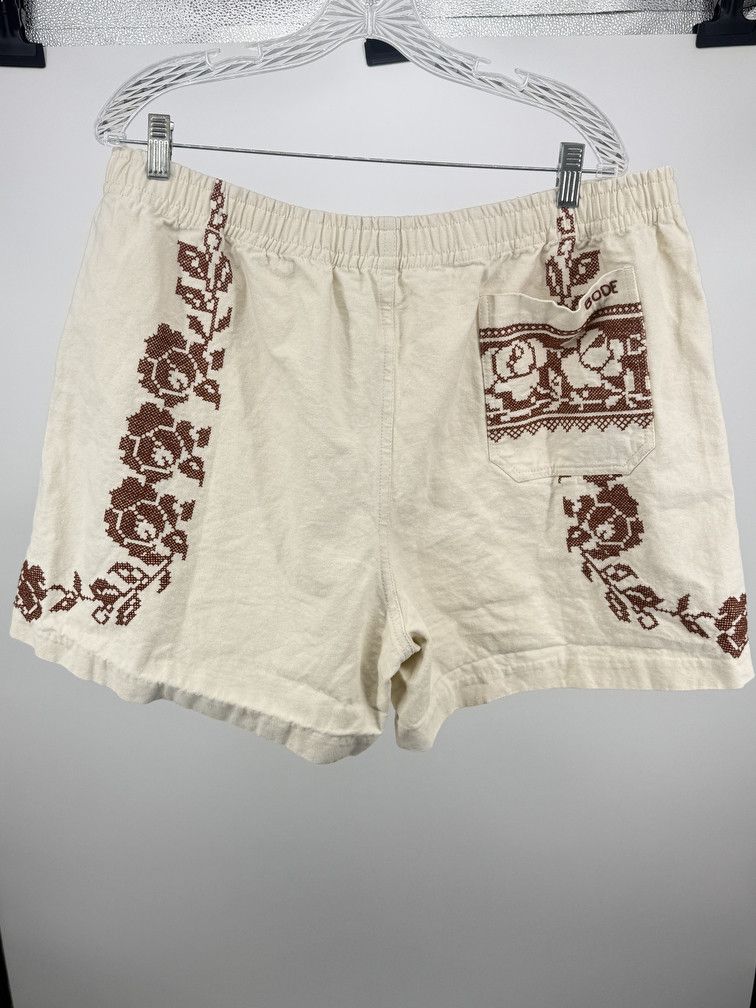 Bode Embroidered Shorts XXL Size US 38 / EU 54 - 2 Thumbnail