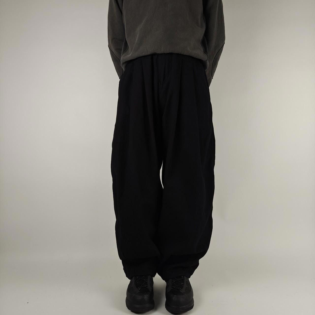 Other Japanese Black Wide Leg Balloon Pants Size US 32 / EU 48 - 2 Thumbnail