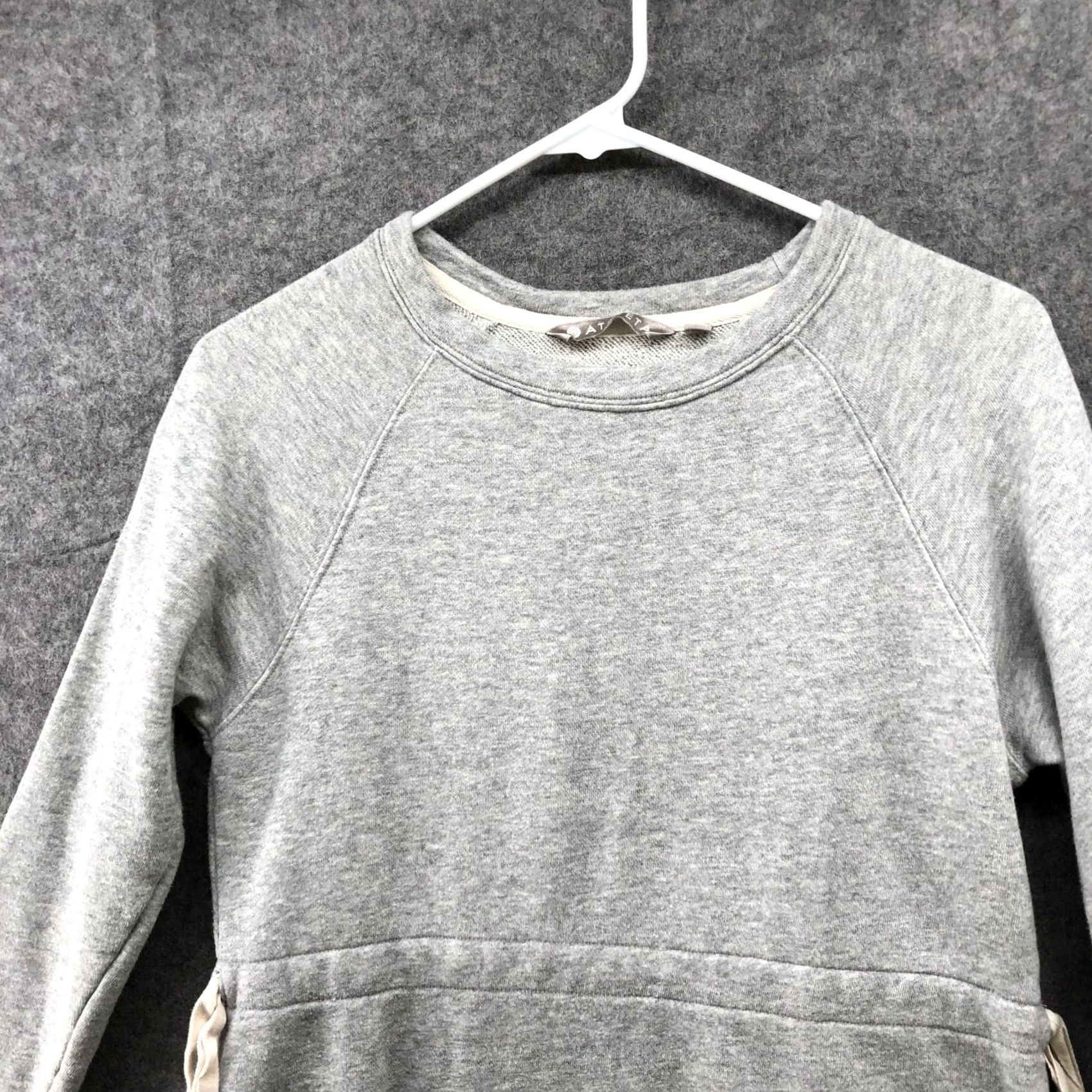 Athleta Athleta Studio Cinch Sweatshirt Dress Womens XS Gray Crewneck Cozy Lounge Dress Size XS / US 0-2 / IT 36-38 - 3 Thumbnail