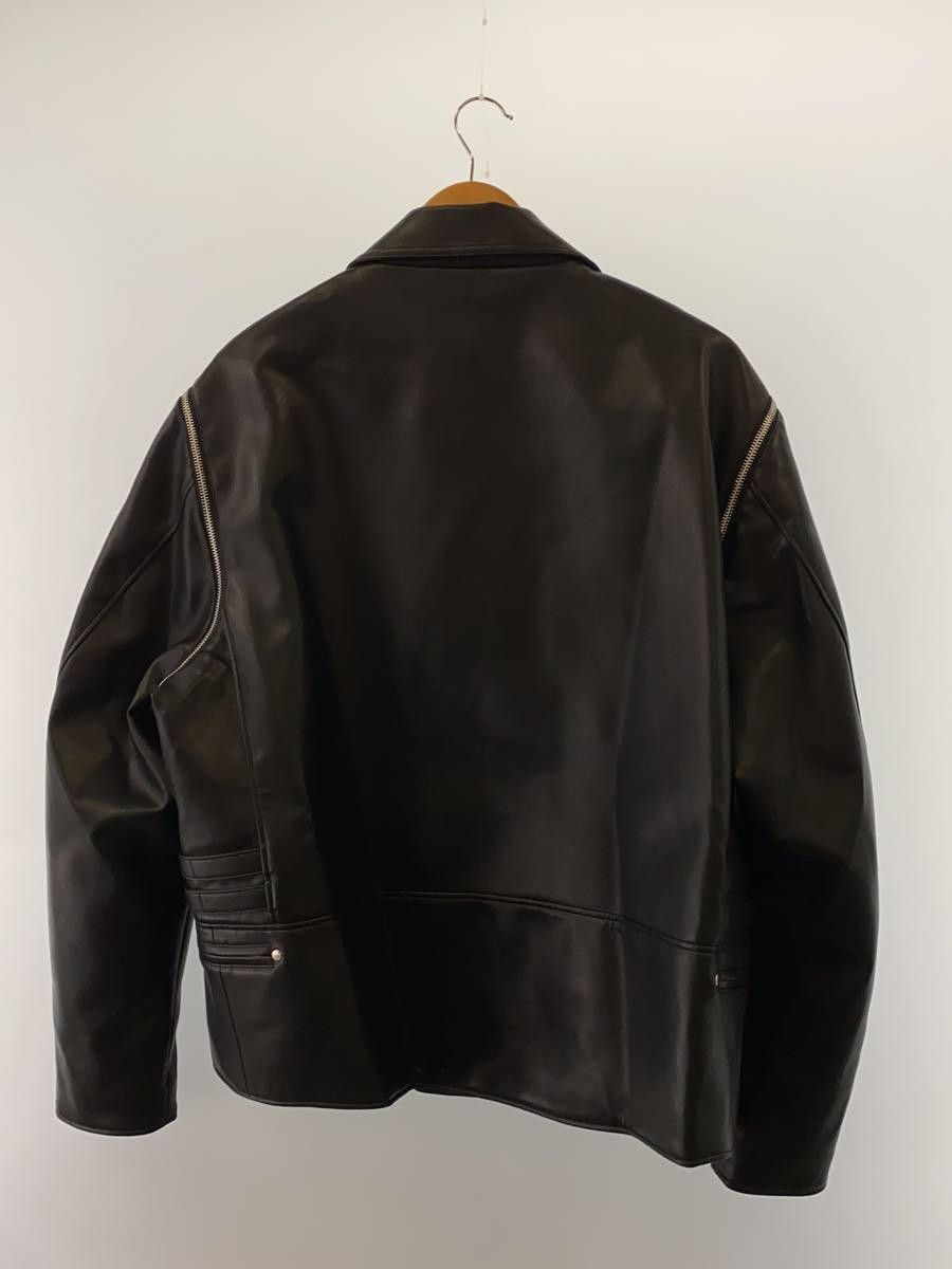 Undercover GU Leather Rider Jacket Size US XXL / EU 58 / 5 - 2 Thumbnail