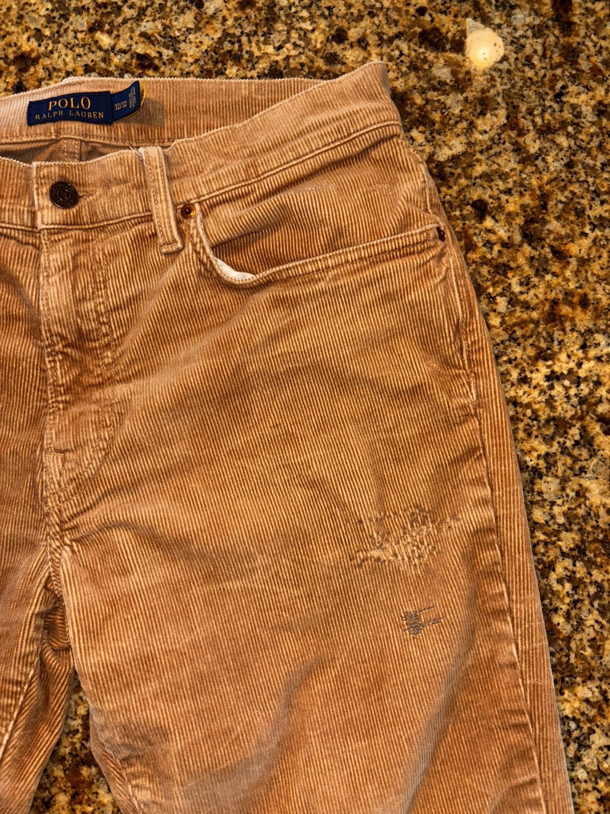Polo Ralph Lauren Polo Ralph Lauren Sullivan Slim Corduroy Pants 32x32 – Tan Size US 32 / EU 48 - 4 Thumbnail