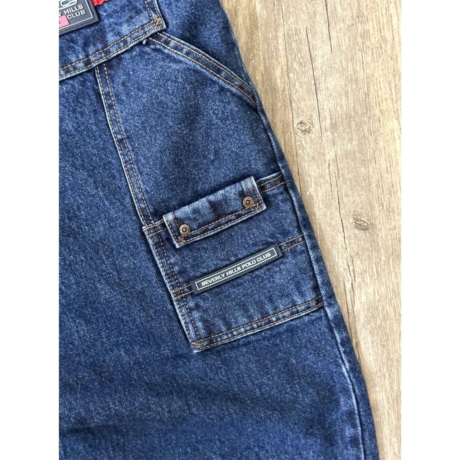Beverly Hills Polo Club VINTAGE Beverly Hills Polo Club Jeans 32x34 Men’s Denim Blue Wide-Leg 9 LEG OPENING 5-Pocket Regular Baggy VTG RARE JNCO SKATER USA Polo Jeans Size US XS / EU 42 / 0 - 3 Thumbnail