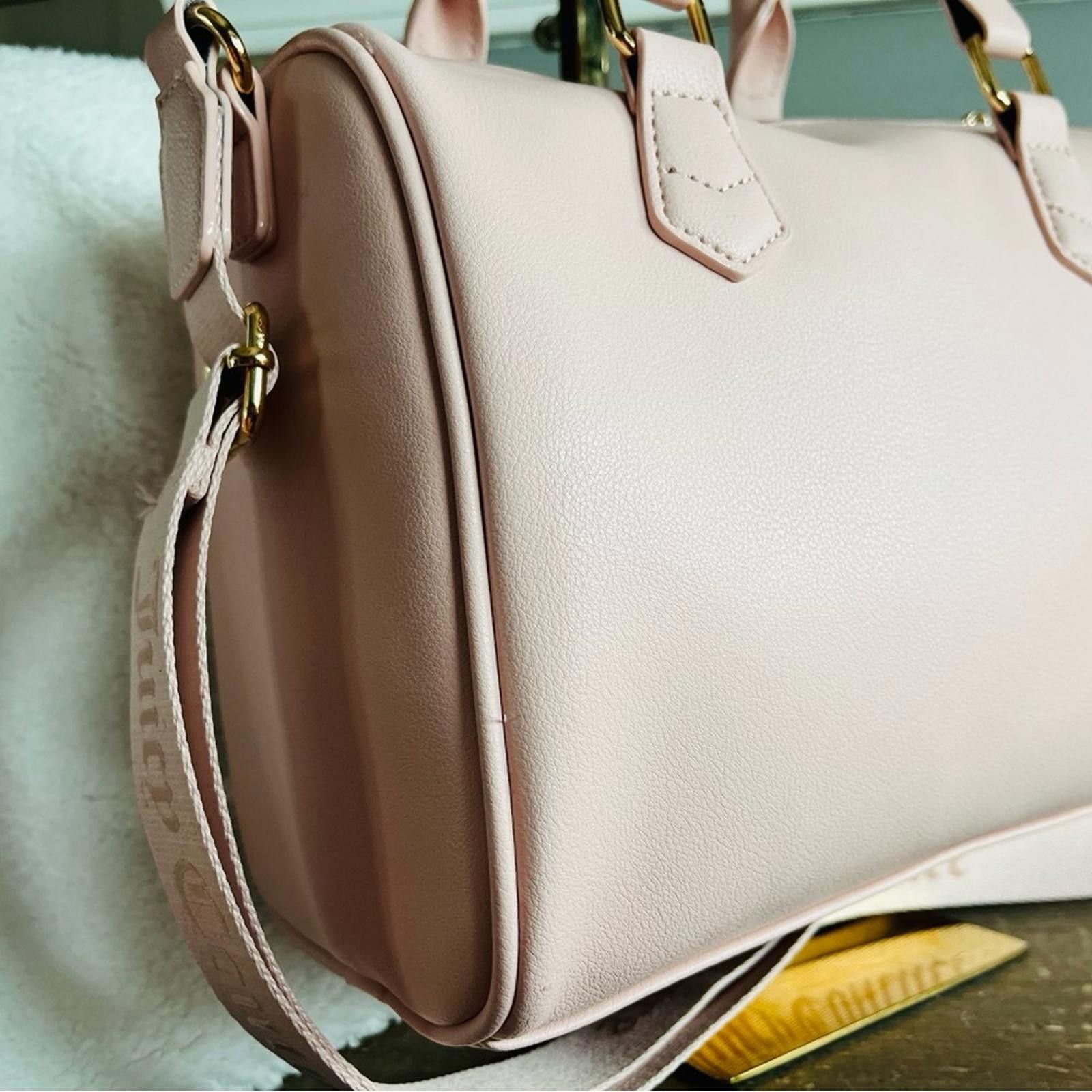 Juicy Couture Jeans Juicy Couture Pink Clay Obsession Satchel Tote Bag NWT Size ONE SIZE - 7 Thumbnail