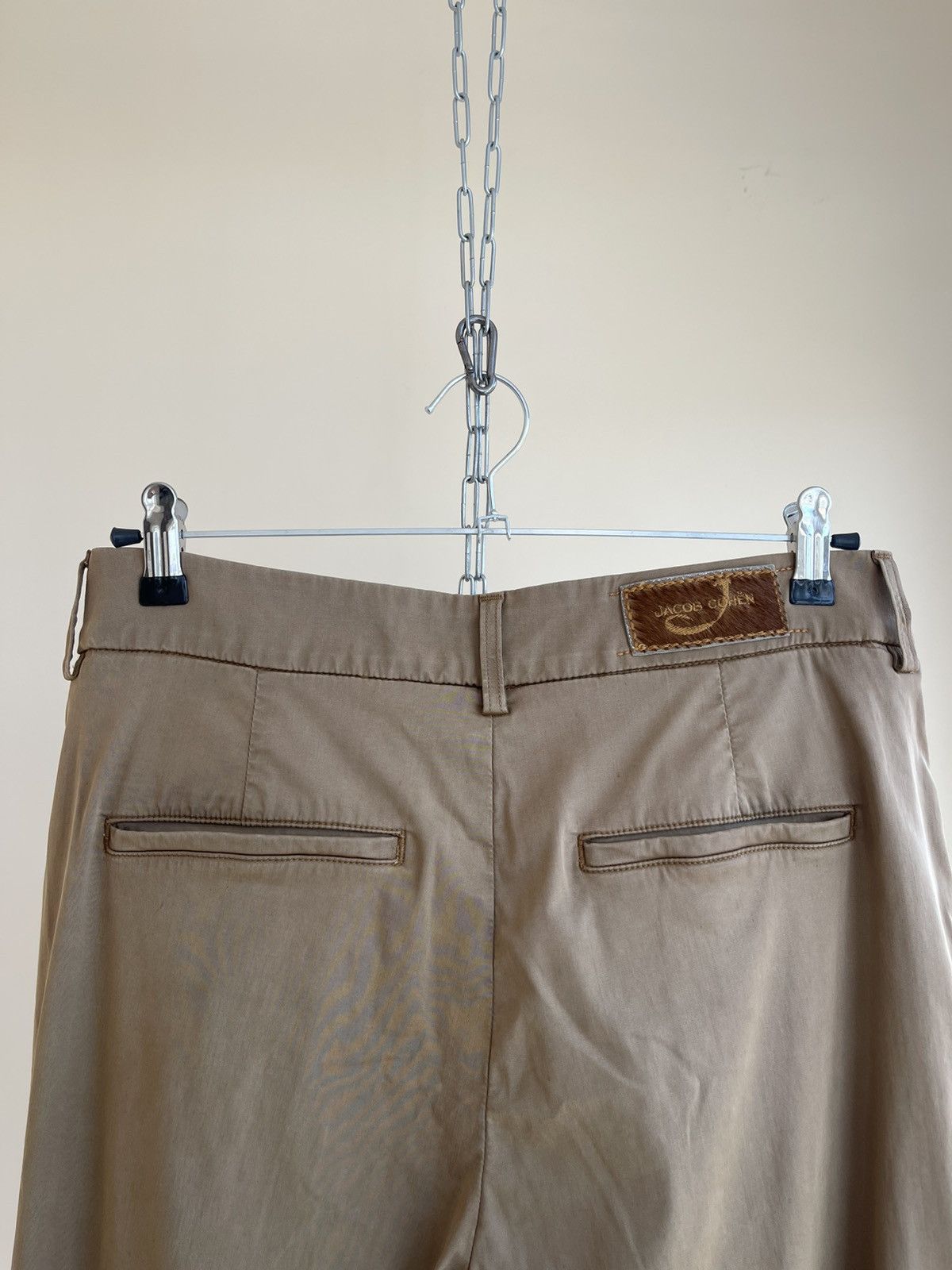 Jacob Cohen Jacob Cohen Lidia High Rise Straight Fit Pleated Capri Pants Size 28" / US 6 / IT 42 - 6 Thumbnail