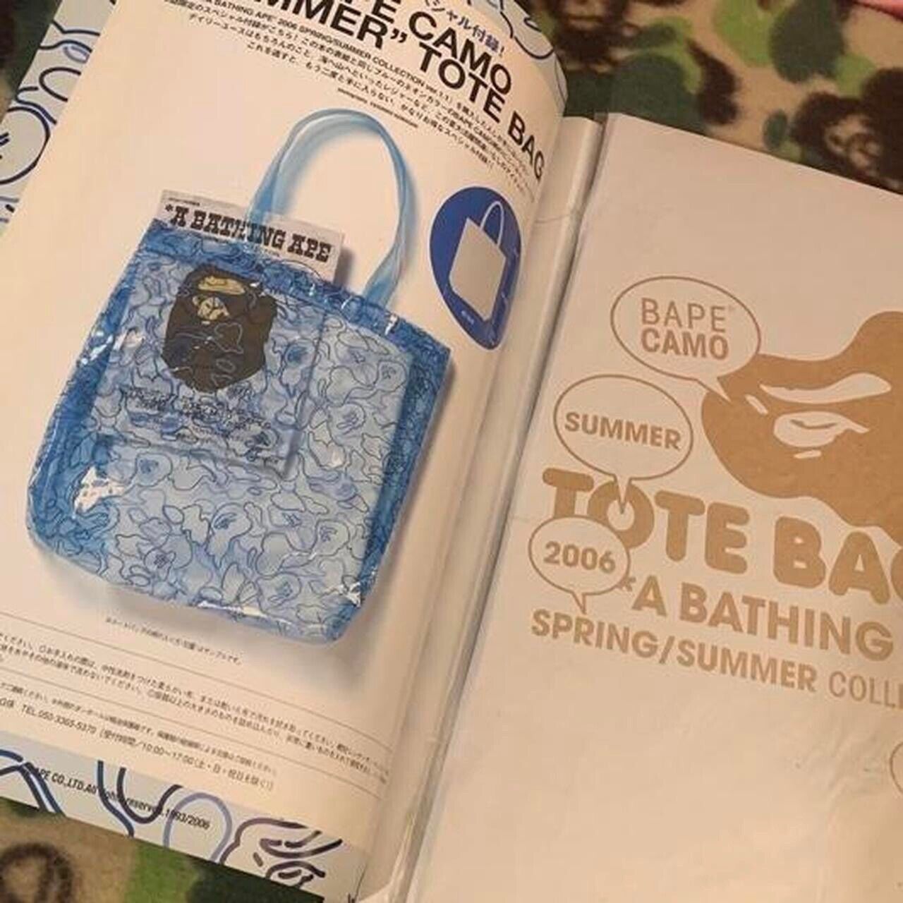 Bape Bape SS2006 Transparent Camo Tote Bag Size ONE SIZE - 9 Thumbnail