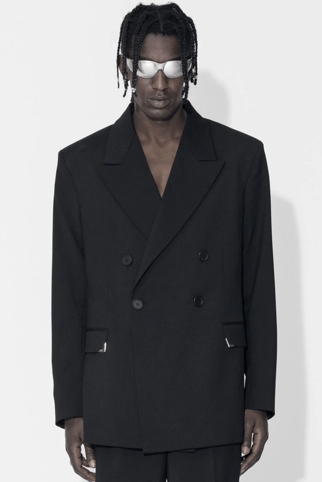 Han Kjobenhavn 🖤Han Kjobenhavn Boxy double-breasted Blazer/Jacket🪭 Size 50R - 10 Thumbnail