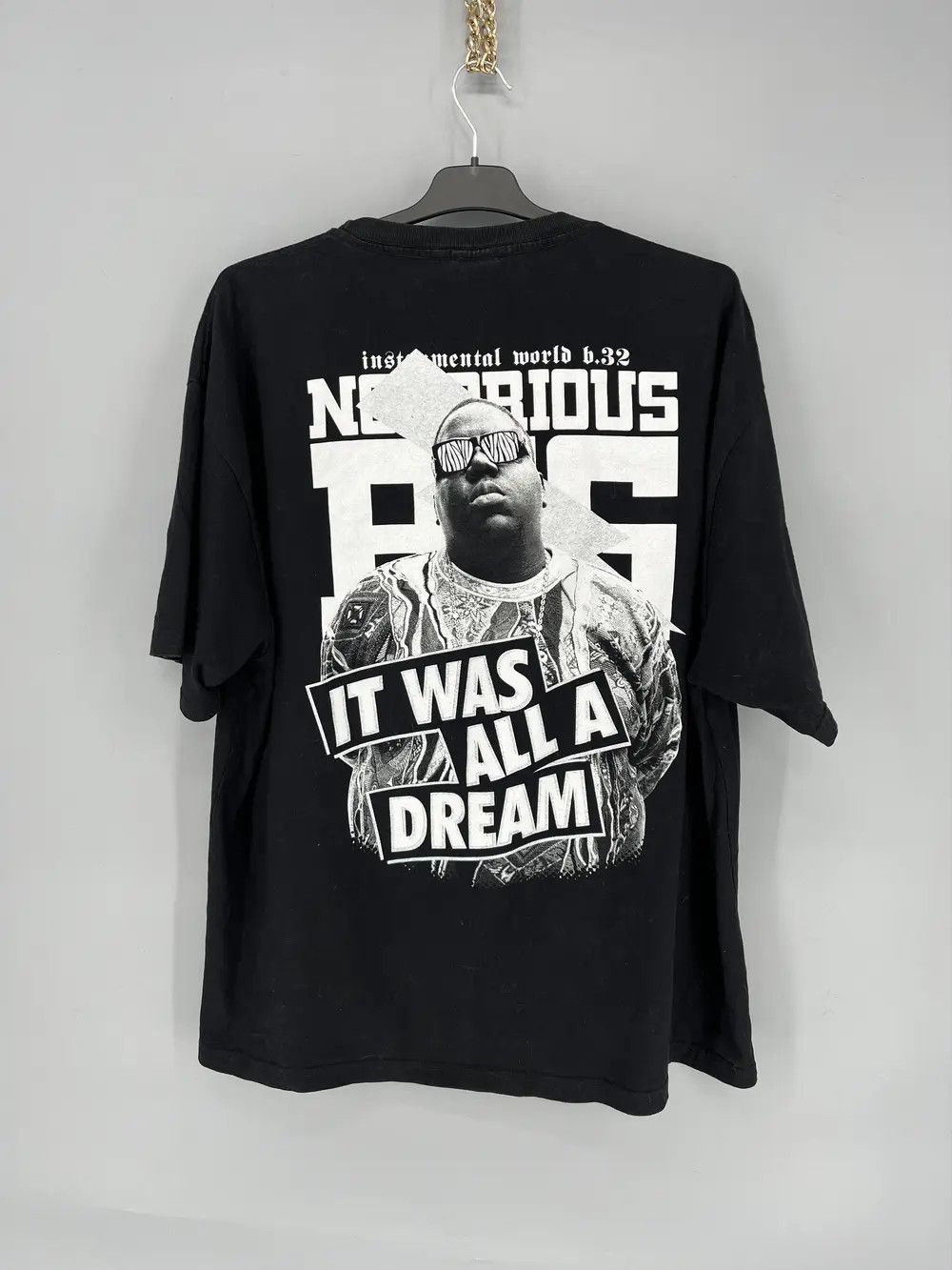 Band Tees Vintage The Notorious BIG IT WAS ALL A DREAM tee Size US XXL / EU 58 / 5 - 8 Thumbnail