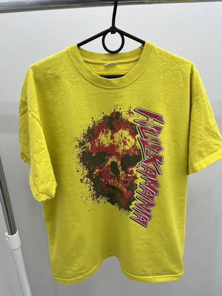 WWF Vintage WWF Hulk Hogan Hulkmania Tee T-shirt Size US XL / EU 56 / 4 - 1 Thumbnail