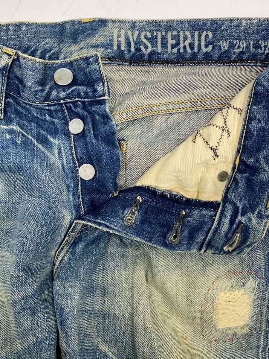 Hysteric Glamour Aged Distressed Denim Jeans Size US 29 - 3 Thumbnail