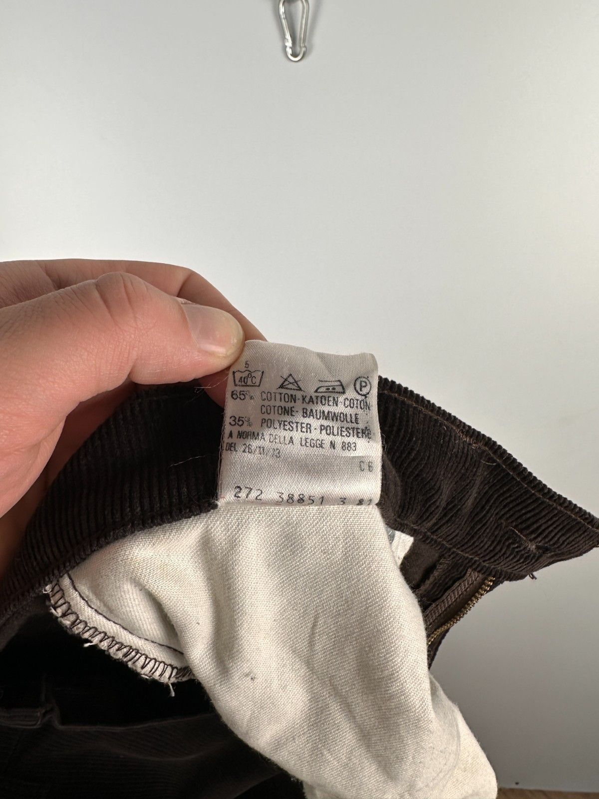 Levi's Vintage Levi's Corduroy Pant Trousers made in France W32 Size 32" / US 10 / IT 46 - 9 Thumbnail