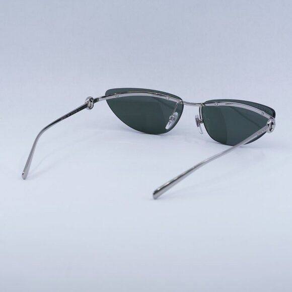 Gucci 🕶️ New Gucci GG1701S 001 Sunglasses - Silver Frame, Grey Size ONE SIZE - 11 Thumbnail