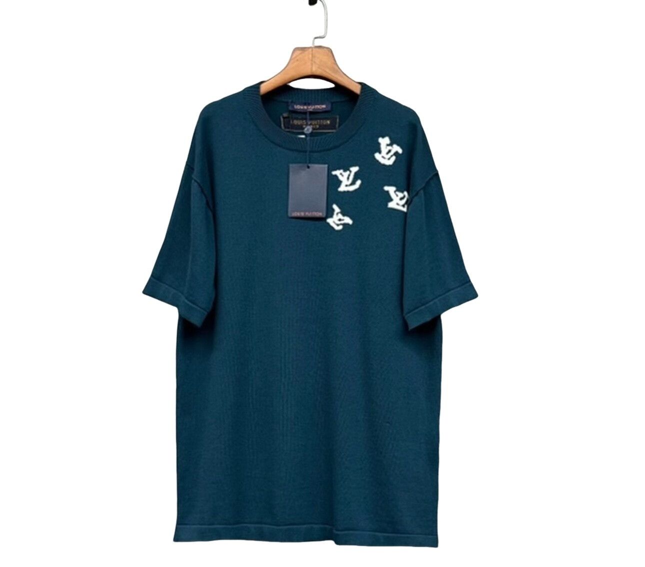 Louis Vuitton Louis Vuitton Jacquard Trumpet Knit Shirt Size M Size US M / EU 48-50 / 2 - 1 Thumbnail