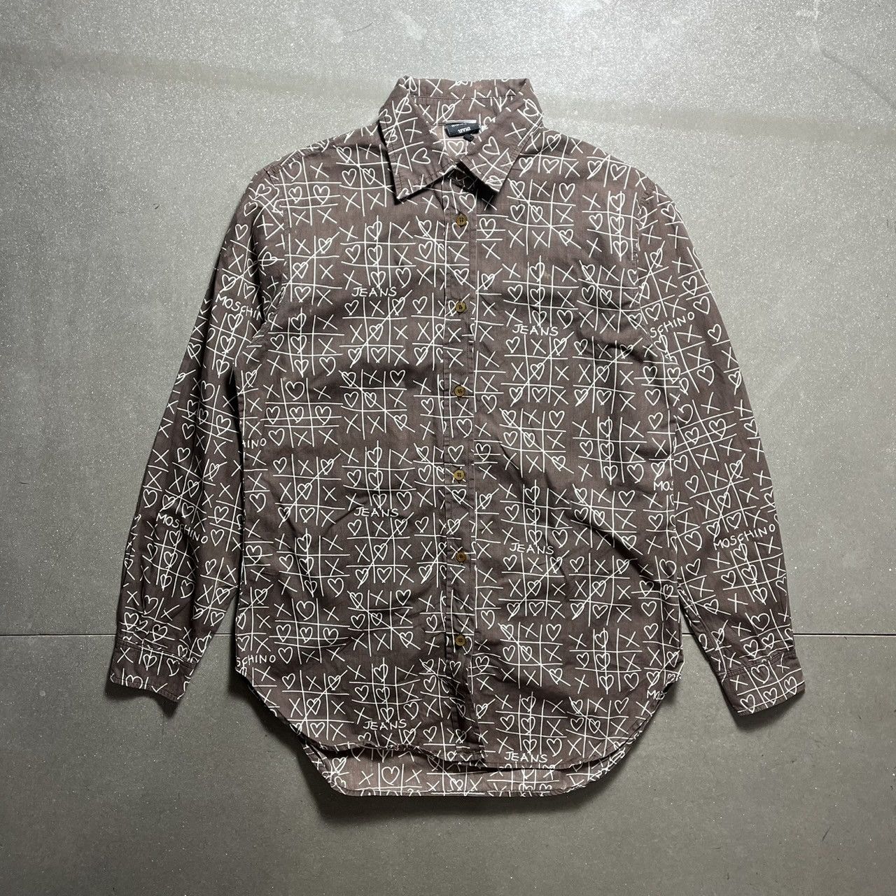 Moschino Moschino Jean Tic Tac Toe Shirt Size US M / EU 48-50 / 2 - 1 Thumbnail