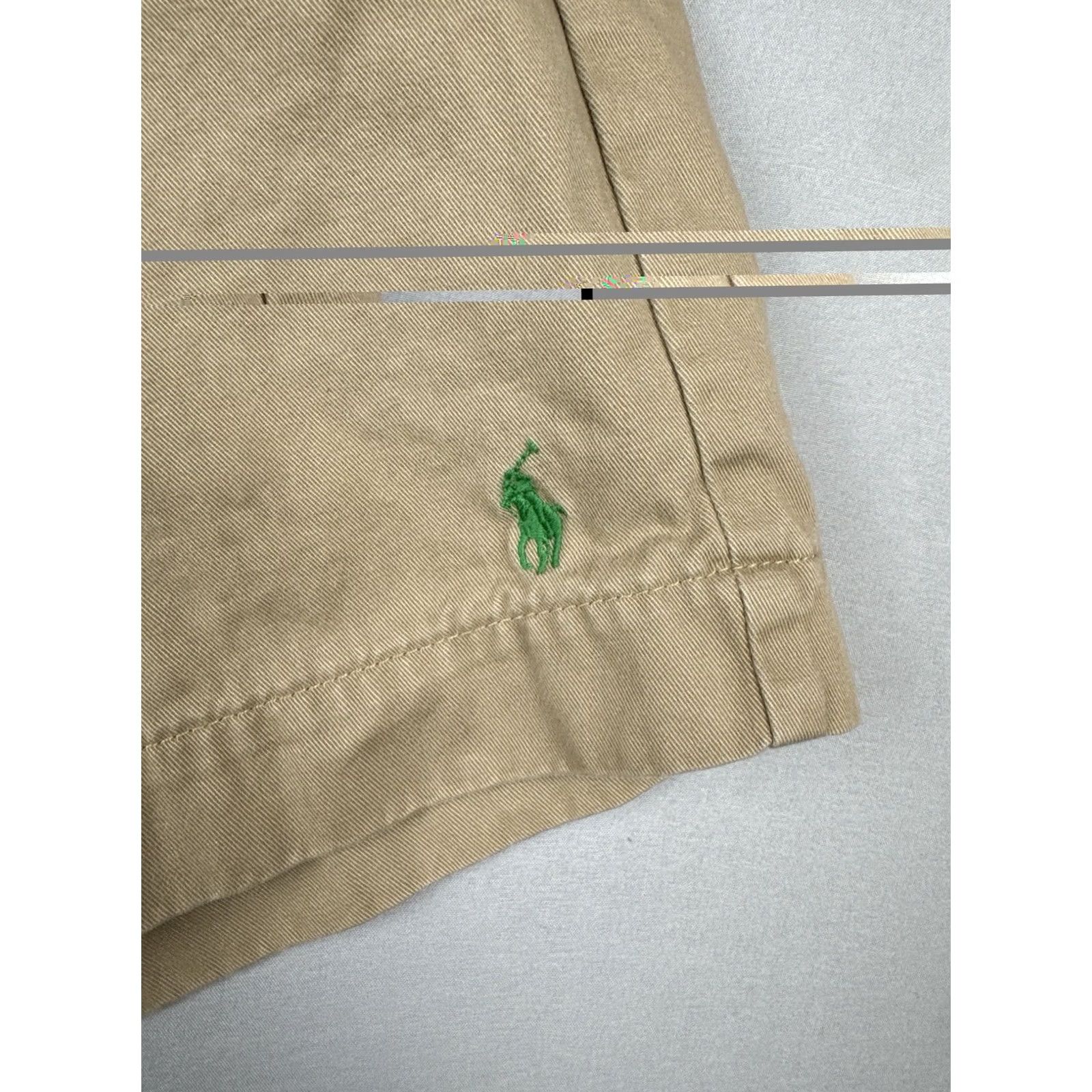 Polo Ralph Lauren VINTAGE Polo Ralph Lauren Chino Shorts Khaki Green Pony Drawstring Men’s XXL Size US XXL / EU 58 / 5 - 4 Thumbnail