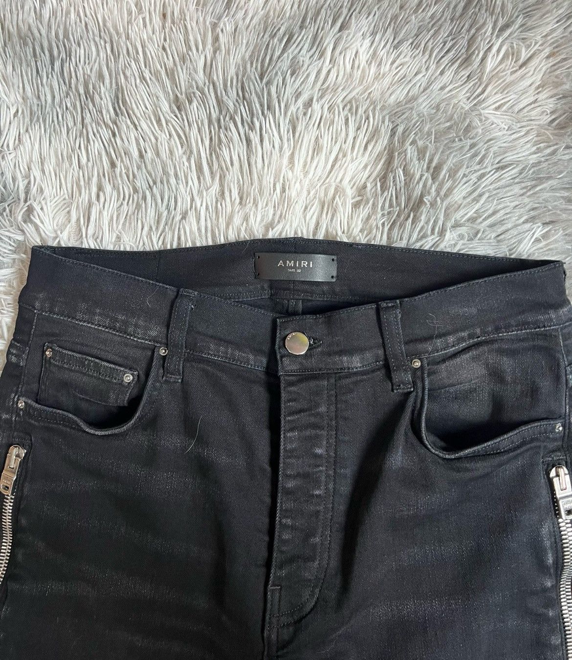 Amiri Amiri mx2 cashew washed black jeans Size US 32 / EU 48 - 4 Thumbnail