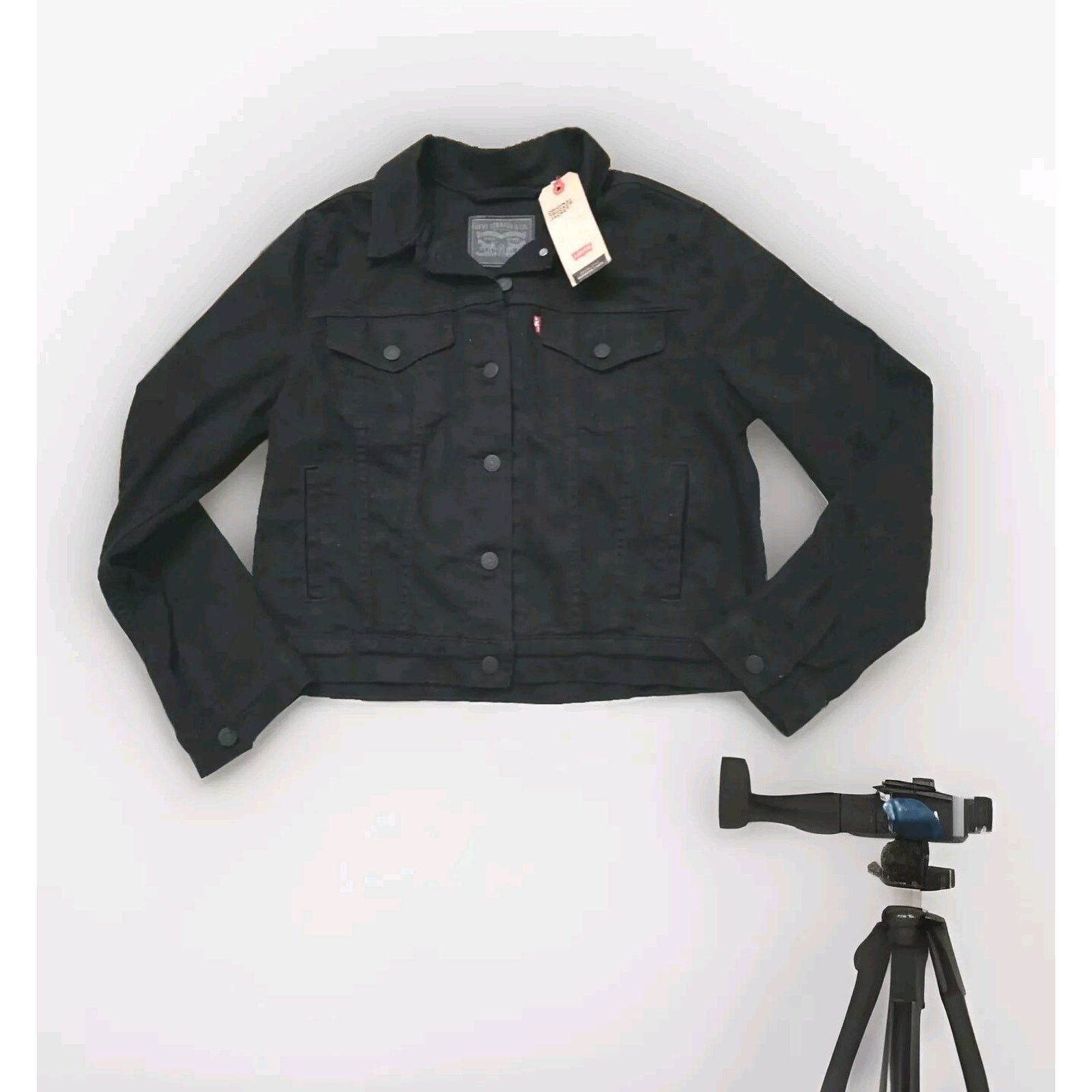 Levi's Levi's Embroidered Western Sequin Ex Boyfriend Trucker Size L / US 10 / IT 46 - 2 Thumbnail