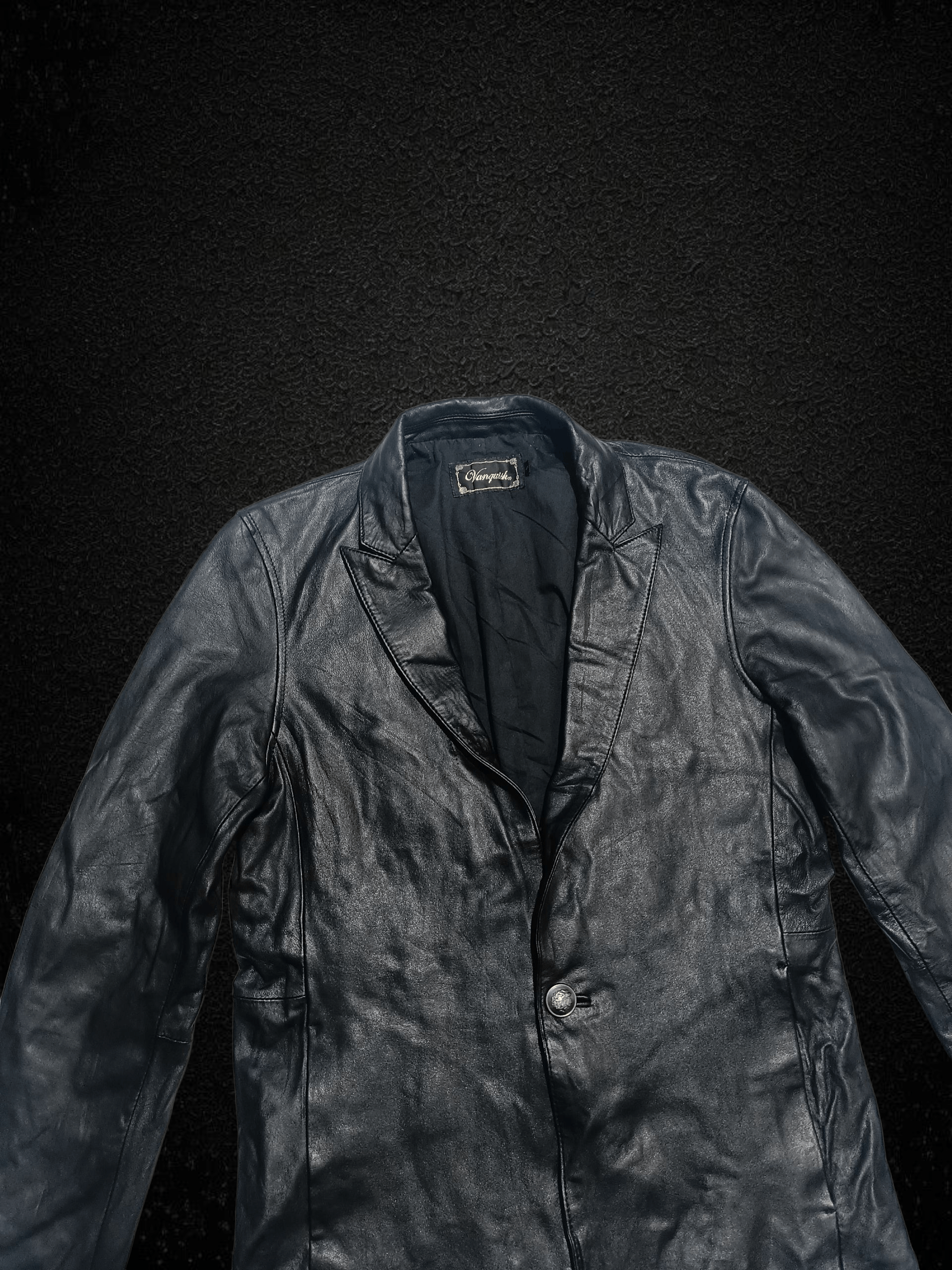 Japanese Brand Blazer Sheepskin Leather Jacket One Button Size US M / EU 48-50 / 2 - 3 Thumbnail