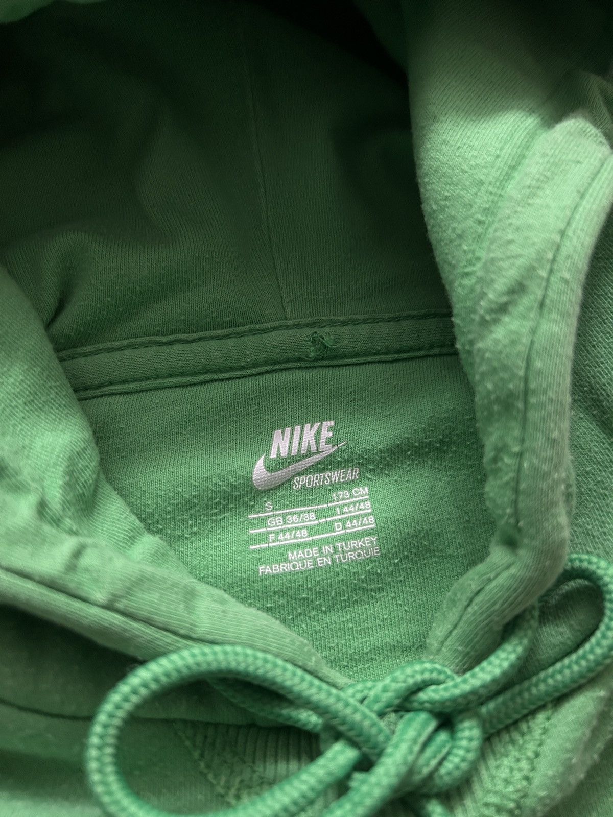 Vintage ❗️Offer me❗️Vintage Nike Lime hoodies mens Size US S / EU 44-46 / 1 - 4 Thumbnail