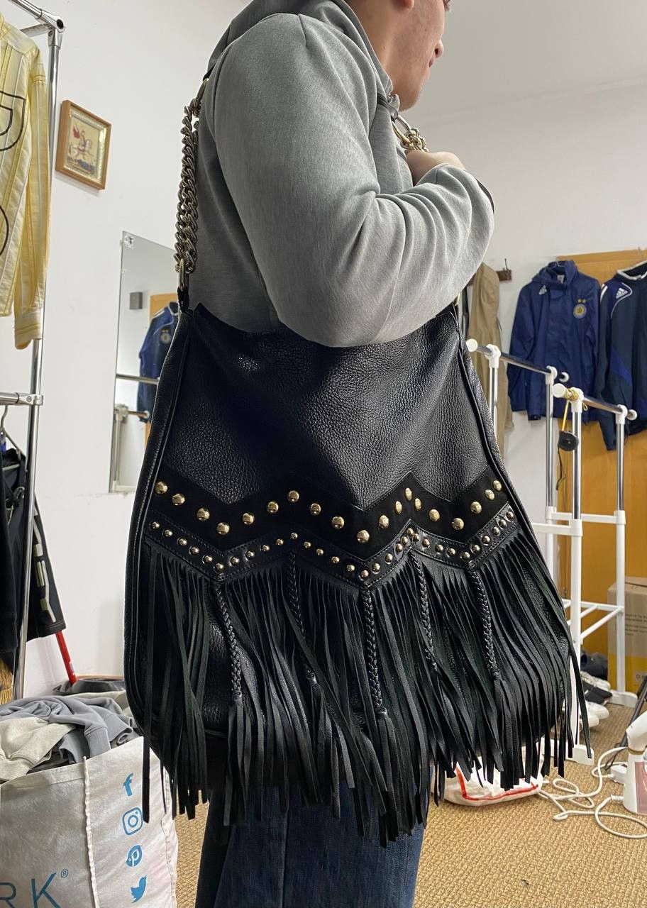 Just Cavalli Vintage Just Cavalli Leather Shoulder Bag Avangard Women Size ONE SIZE - 1 Thumbnail