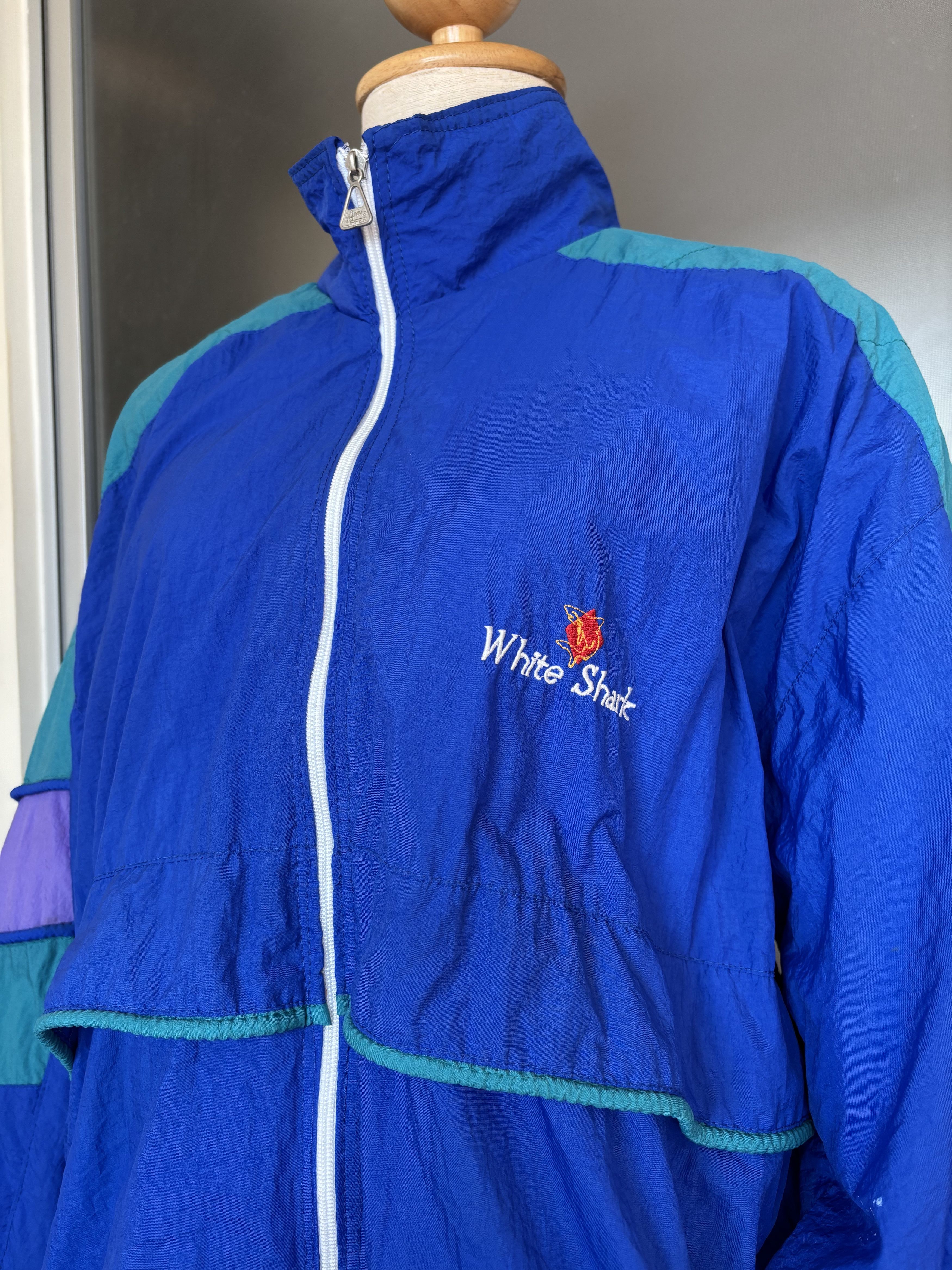 Other White Shark Windbreaker Jacket Size US M / EU 48-50 / 2 - 3 Thumbnail