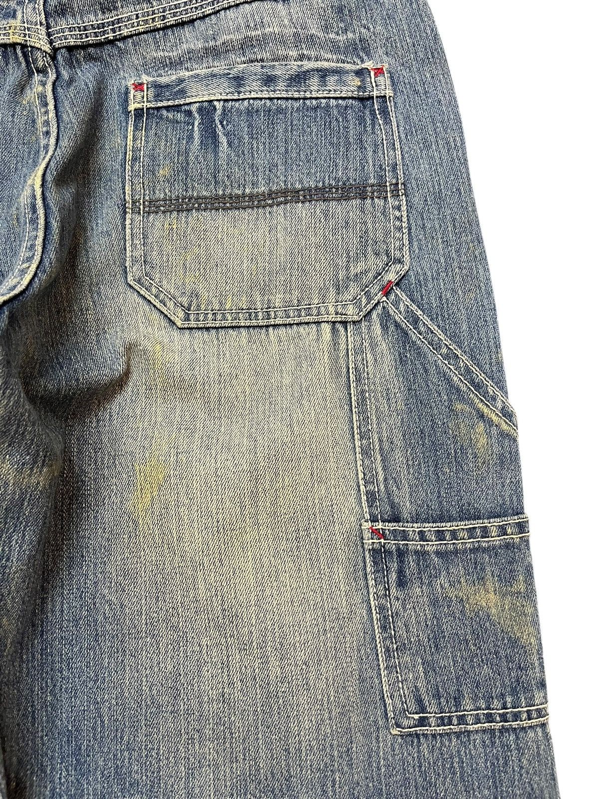 Oldblue Co. Vintage Old Betty’s Baggy Cargo Carpenter Wide Leg Denim Size US 32 / EU 48 - 9 Thumbnail