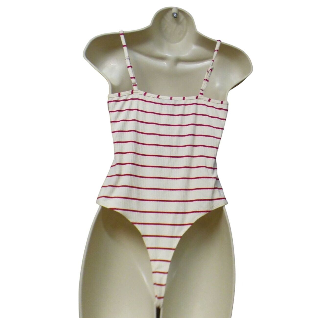 Paige Paige Rebecca Bodysuit In Ivory/cherry , Sz. S Size S / US 4 / IT 40 - 6 Thumbnail