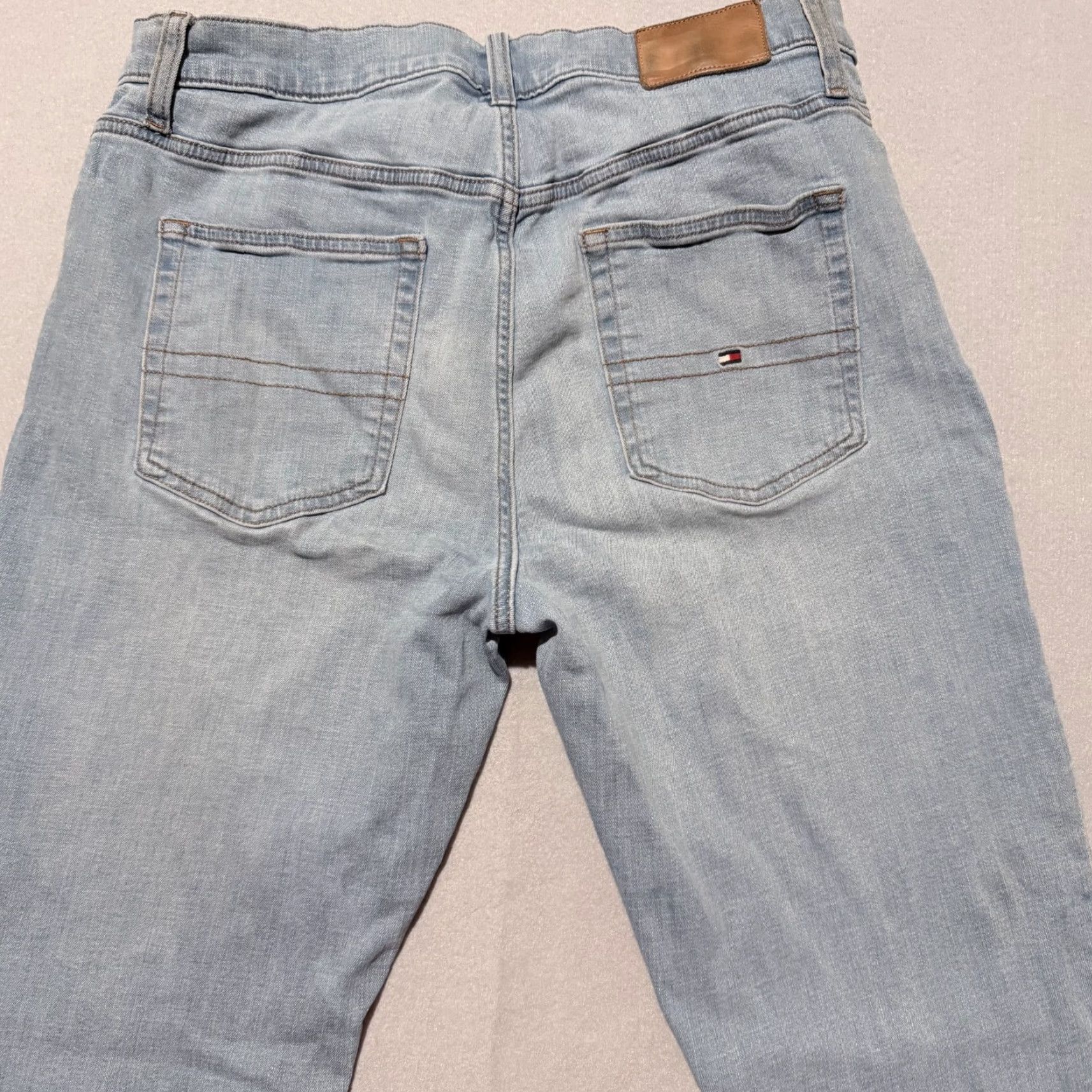 Tommy Hilfiger Tommy Hilfiger Skinny Jeans Men's Medium Wash Denim Stretch Slim Classic - 34X32 Blue Jeans Size US 34 / EU 50 - 2 Thumbnail