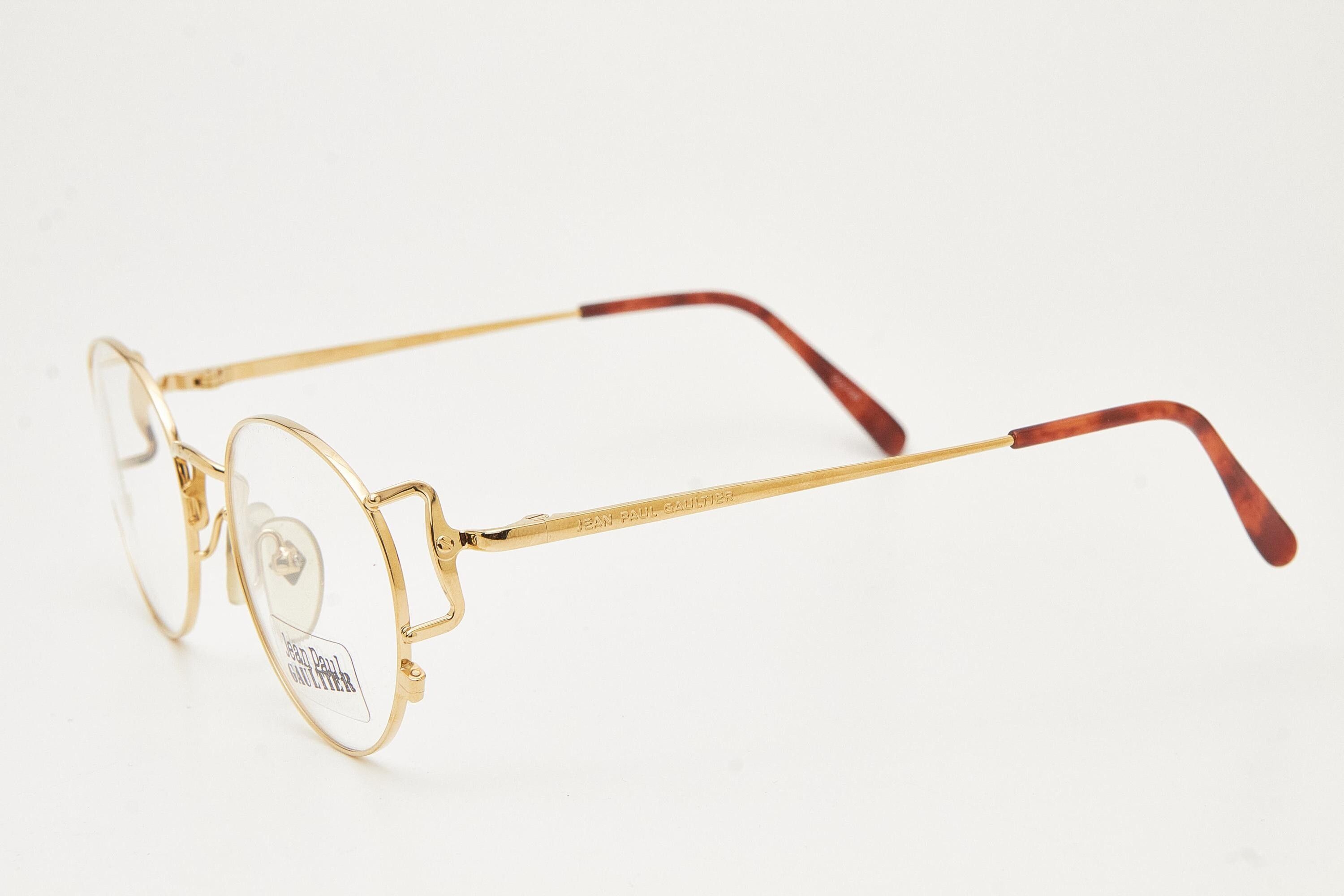 Jean Paul Gaultier JEAN PAUL GAULTIER 55-3178 22k Gold Plated Frame Size ONE SIZE - 15 Thumbnail