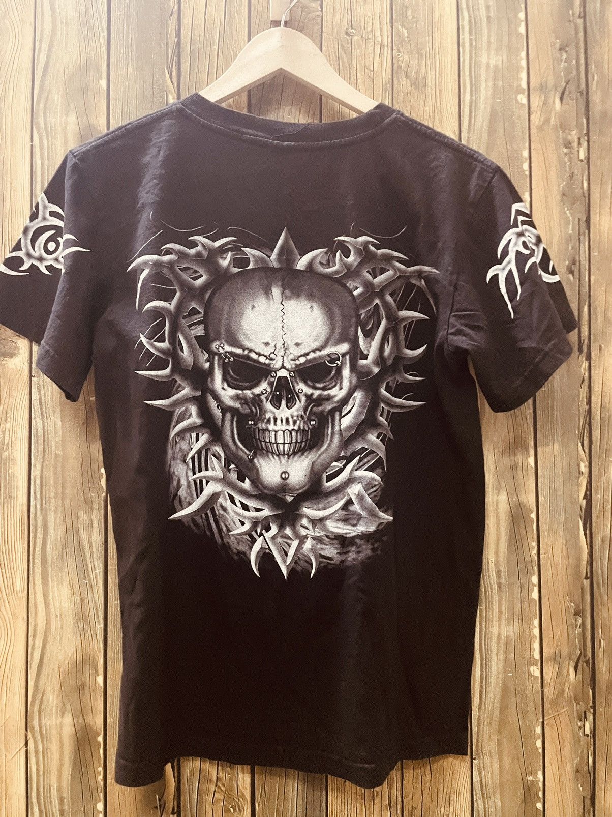 Japanese Brand × Vintage Big logo skull tee Size US S / EU 44-46 / 1 - 6 Thumbnail