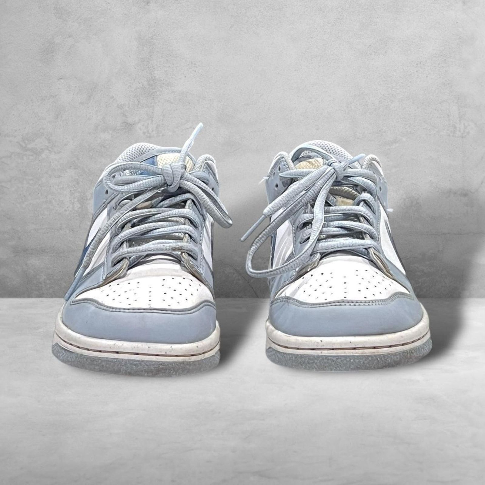Nike Nike SB Dunk Low ‘Blue Iridescent’ Grey & Blue Sneakers Size US 5 / EU 37 - 5 Thumbnail