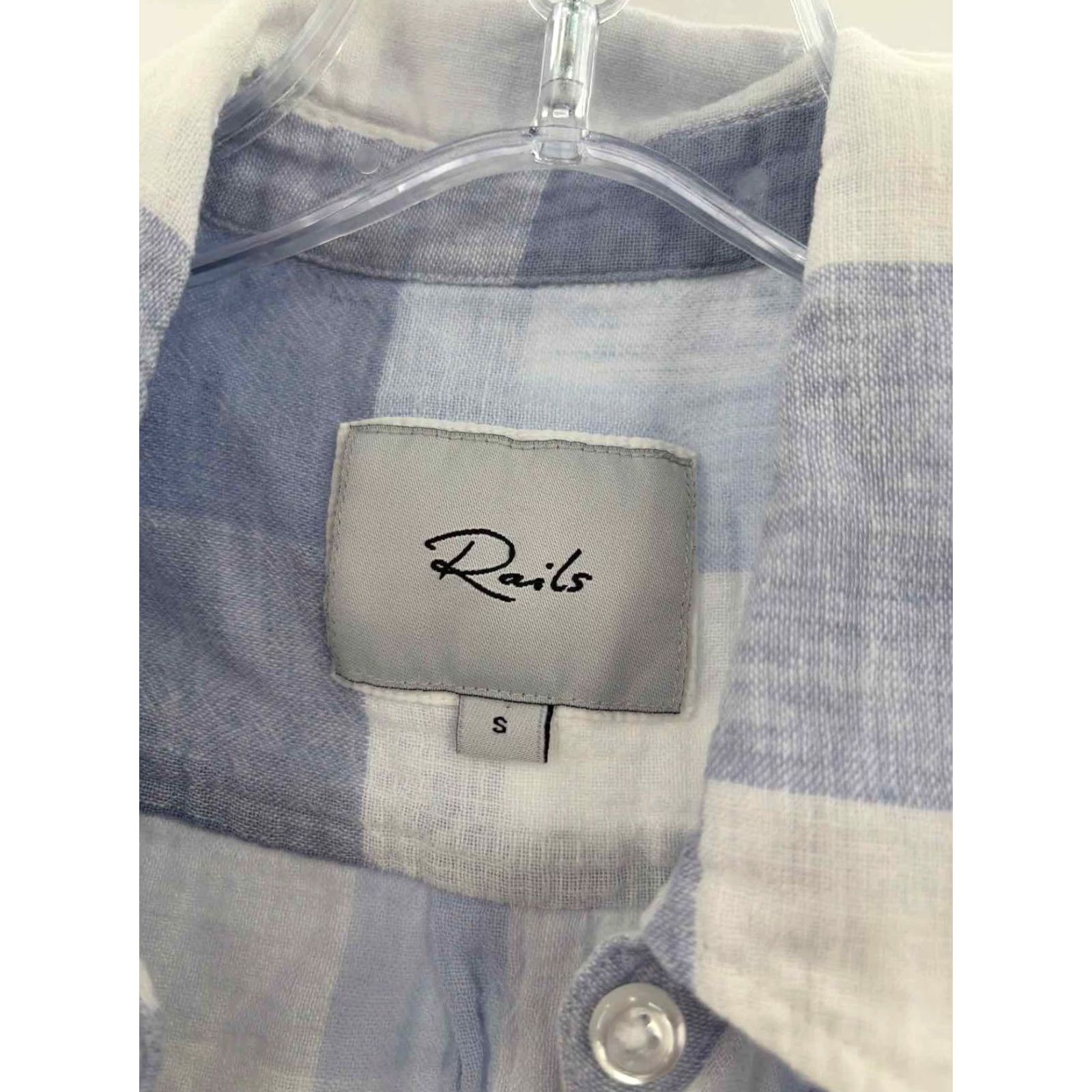 Rails VINTAGE Rails Blue Size Small Button Down Size S / US 4 / IT 40 - 2 Thumbnail