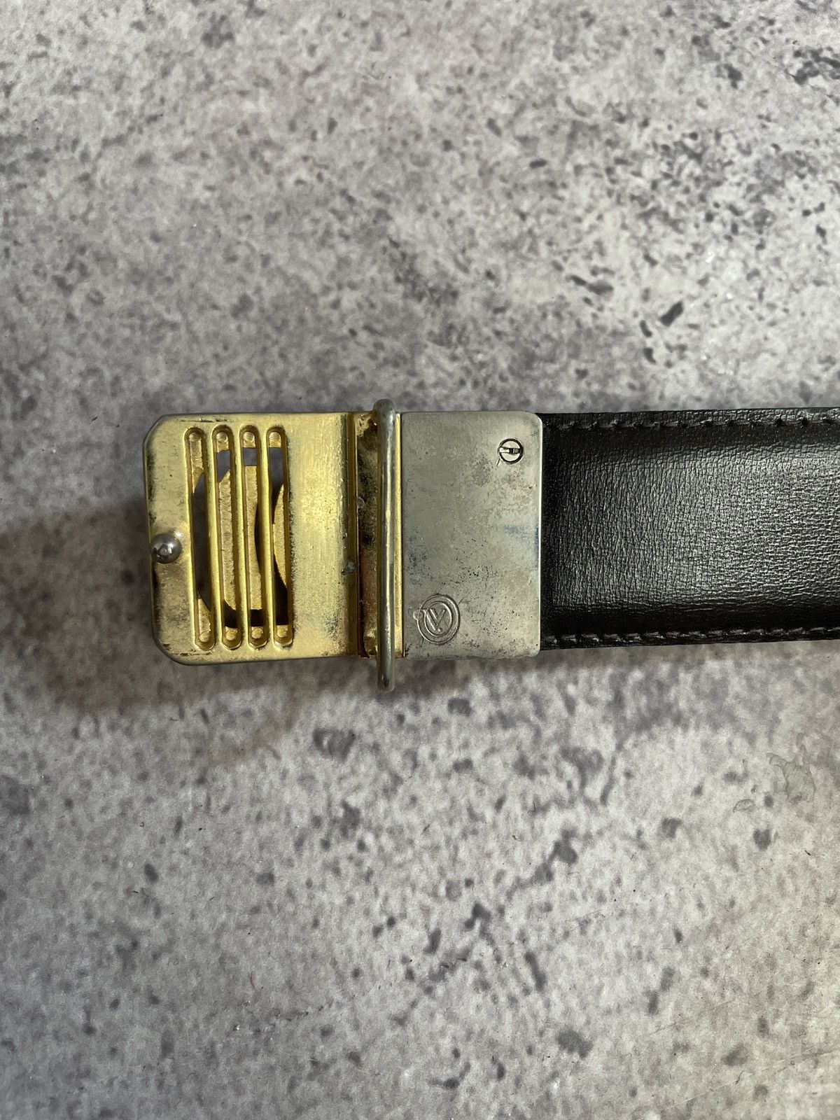 Valentino Vintage Y2K Classic Valentino Black Belt size: 30/32 Size 32 - 9 Thumbnail