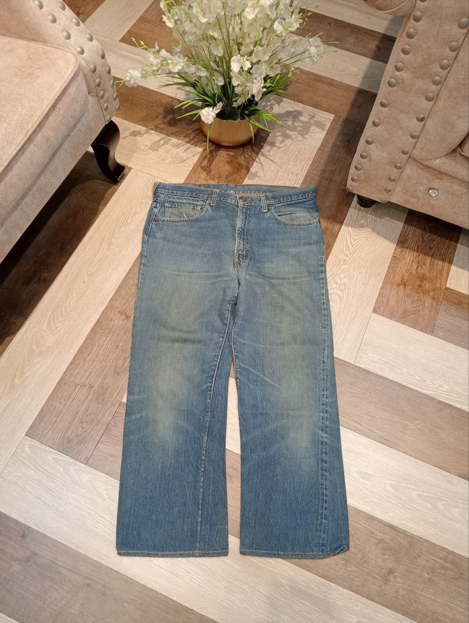 Levi's LEVI'S VINTAGE 517 TOP BUTTON #2 DENIM PANTS Size US 36 / EU 52 - 1 Thumbnail