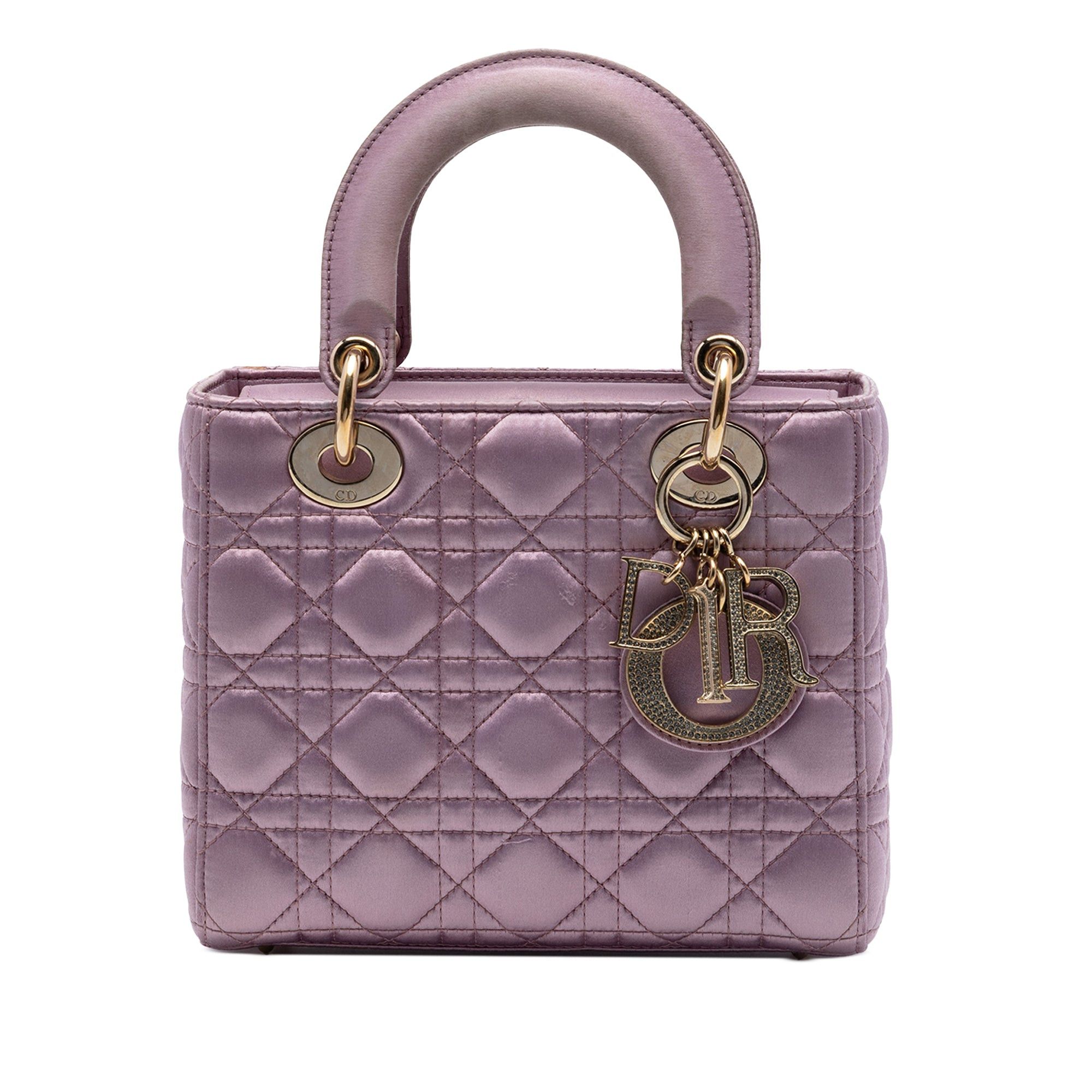 Dior Satin Cannage Swarovski Lady Dior Size ONE SIZE - 1 Thumbnail