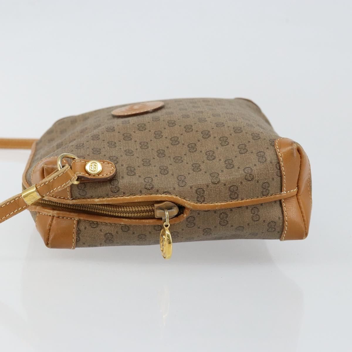 Gucci GUCCI Micro GG Canvas Shoulder Bag Pvc Leather Brown Size ONE SIZE - 5 Thumbnail