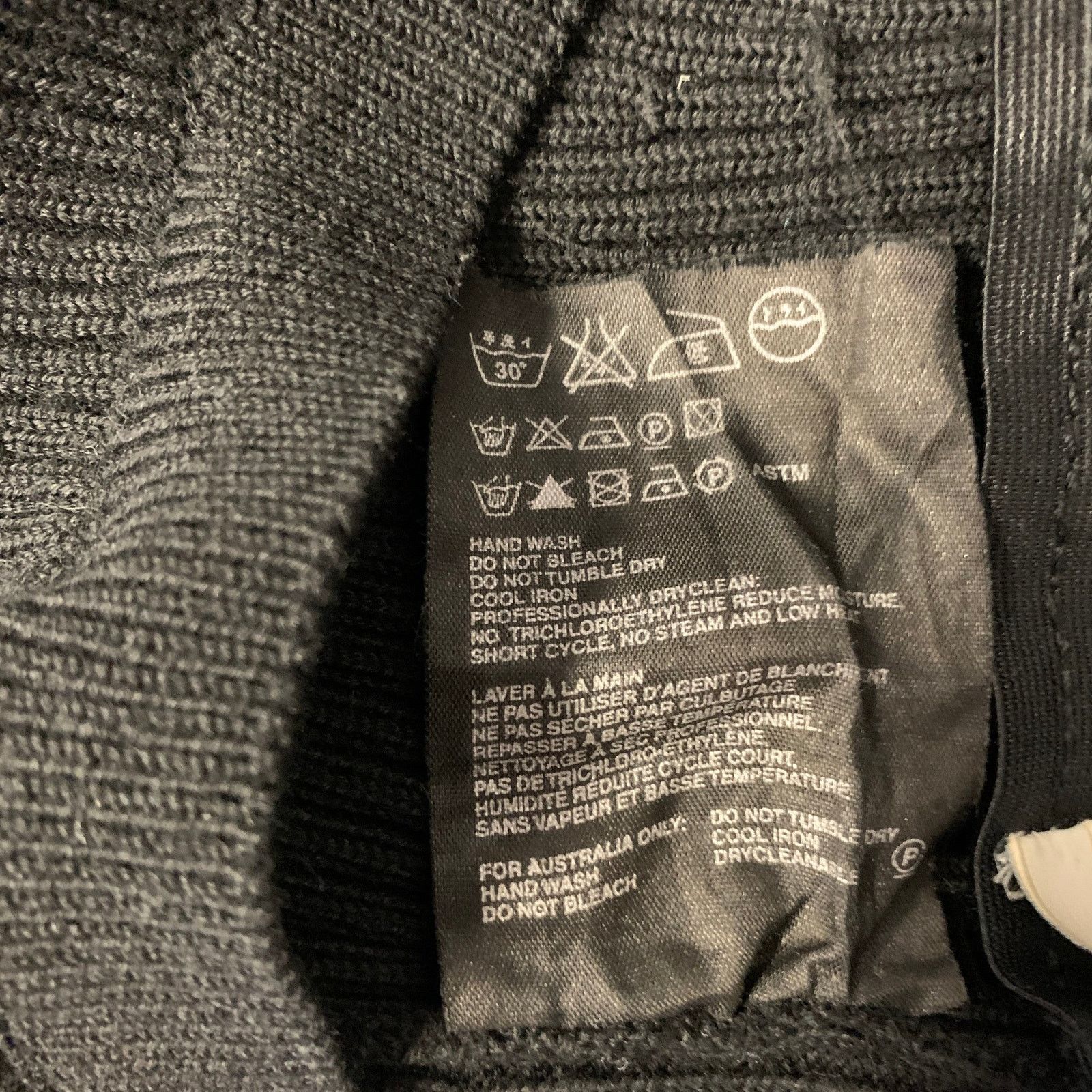 Prada PRADA Size 2 Black Wool Flared Leggings Size 26" / US 2 / IT 38 - 4 Thumbnail