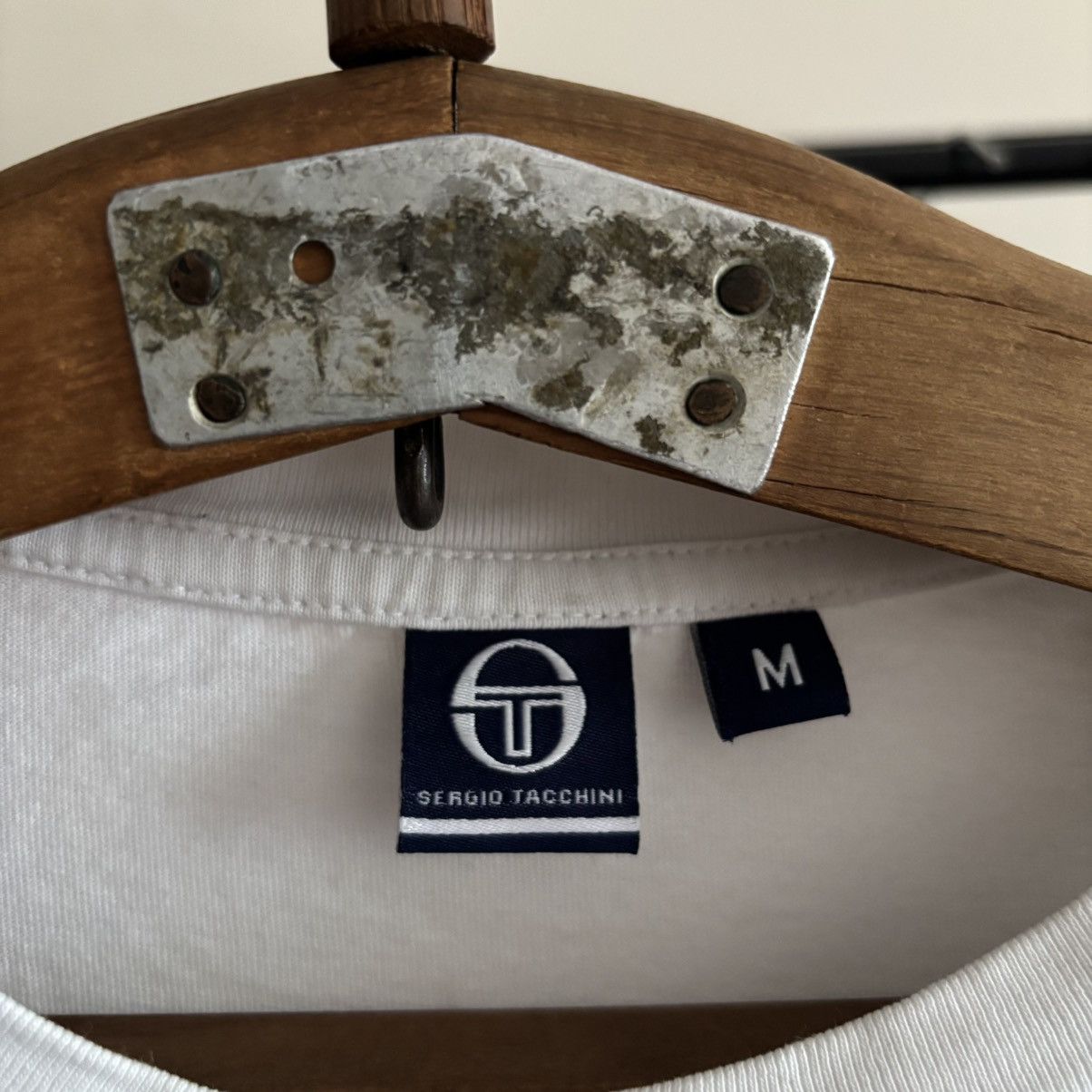 Vintage Vintage Sergio Tacchini T-Shirt Punk ERD Grunge Size US M / EU 48-50 / 2 - 3 Thumbnail