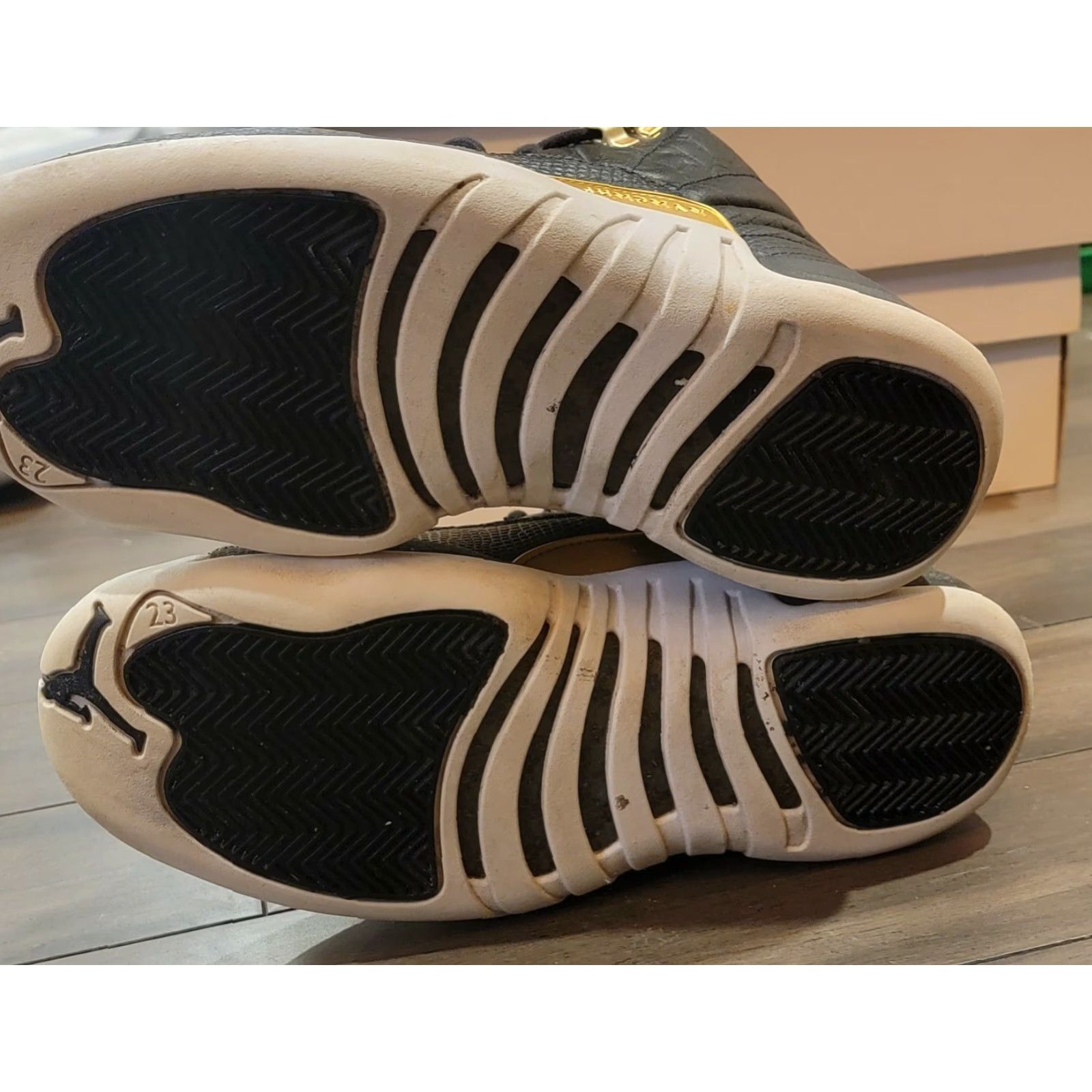 Jordan Brand Jordan | Air Jordan 12 | Retro | Reptile Black | 2019 | Size 8.5 | AO6068-007 | Women | Sneaker Size US 9 / IT 39 - 7 Thumbnail