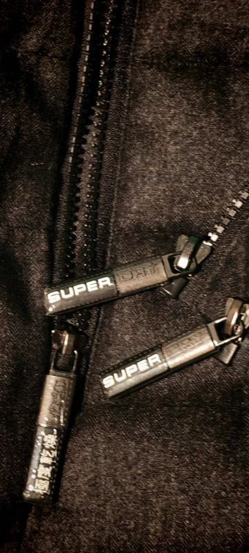 Superdry Superdry hooded double Zip tweed fuji Size US XL / EU 56 / 4 - 7 Thumbnail